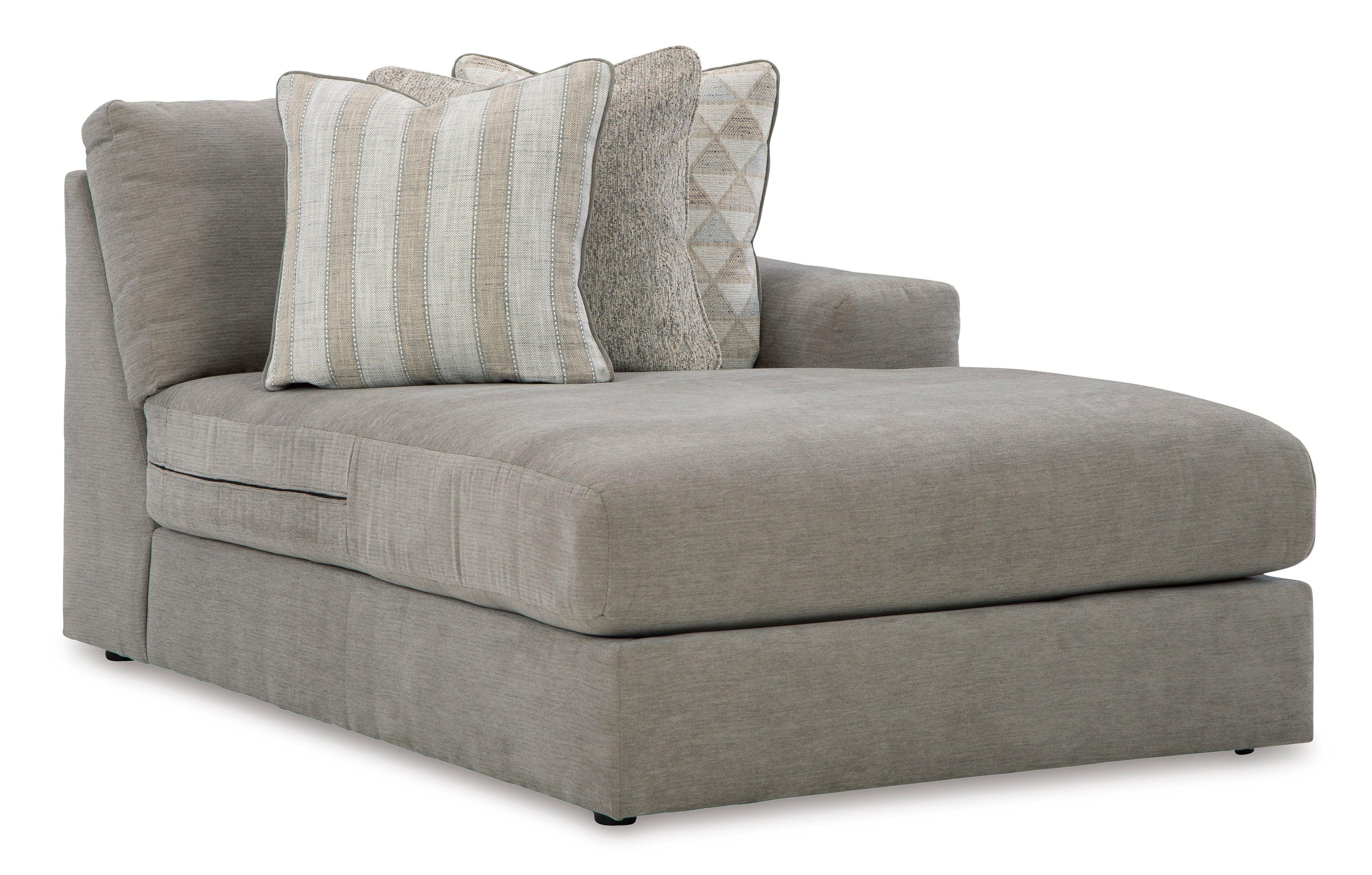 Avaliyah Ash 3-Piece Right Arm Facing (RAF) Chaise Sectional - Image 4