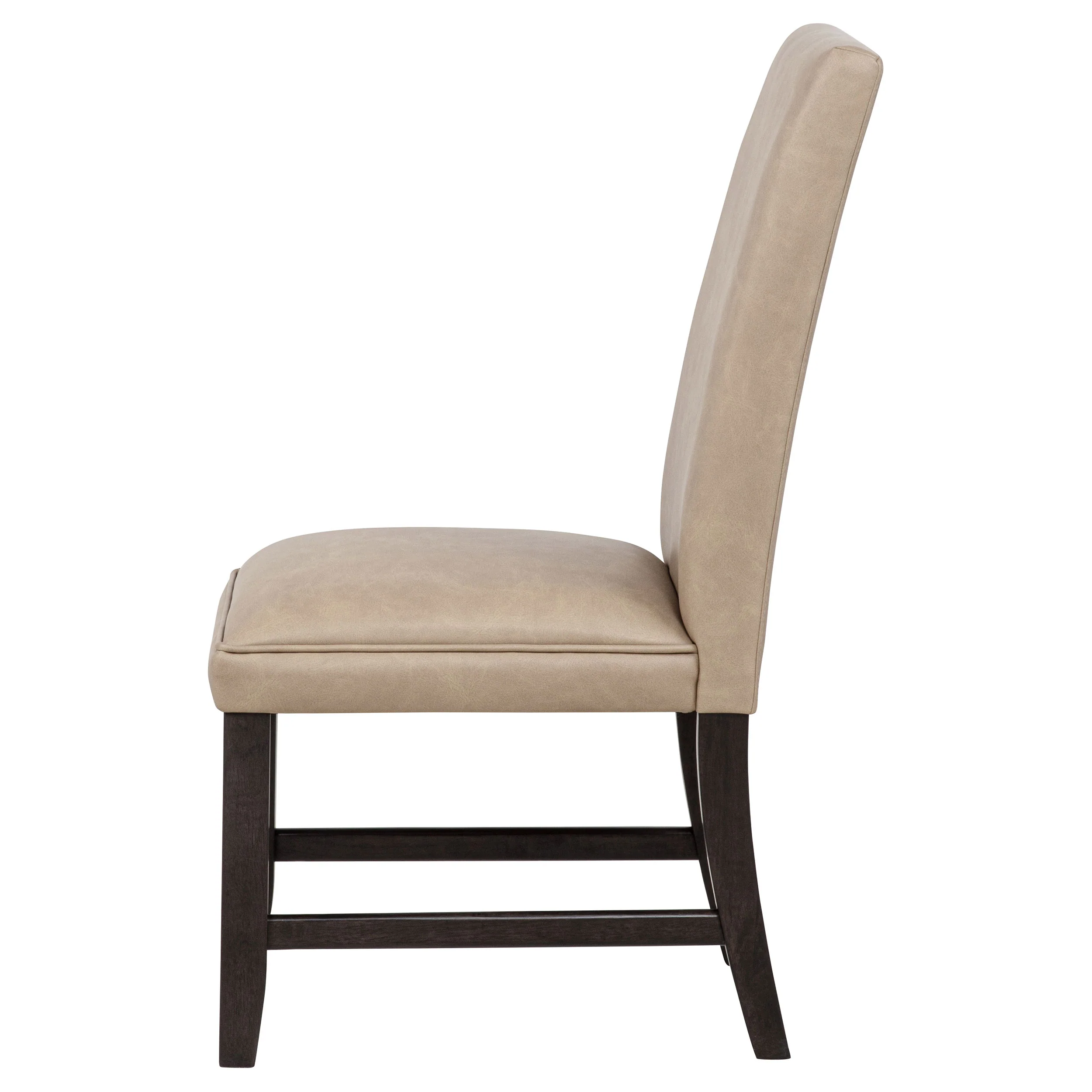 Averill Tan  Faux Leather Upholstered Dining Side Chair (Set of 2) - Image 6