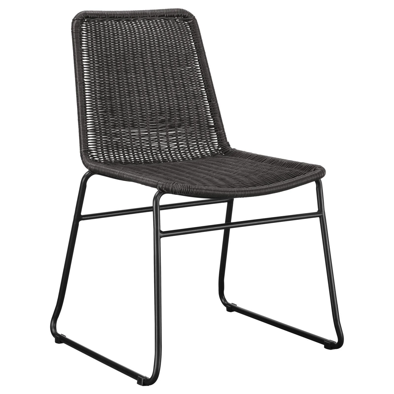 Aviano Gunmetal/Brown 5-Piece Dining Set - Image 5