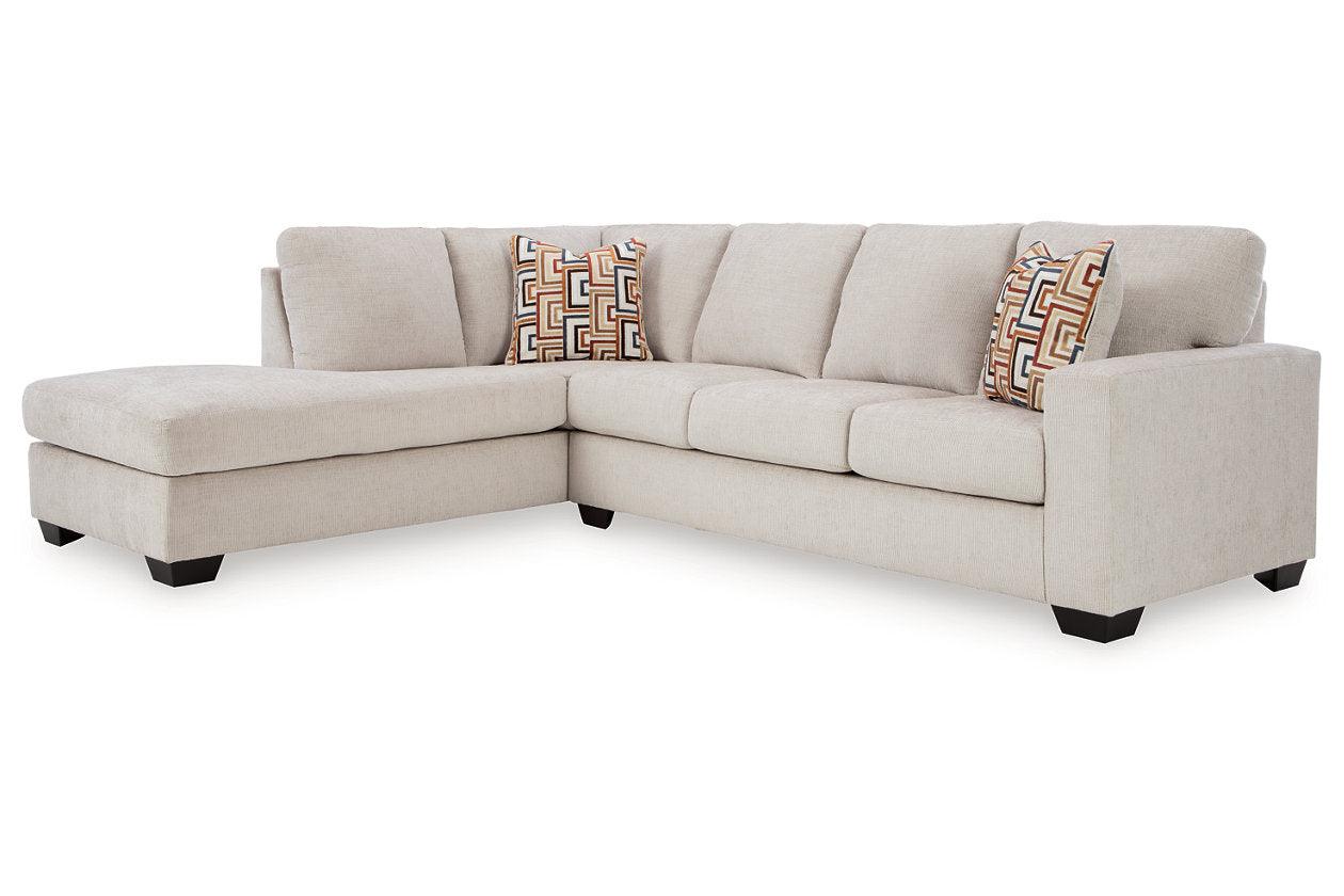 Aviemore Stone 2-Piece Sectional with LAF Chaise