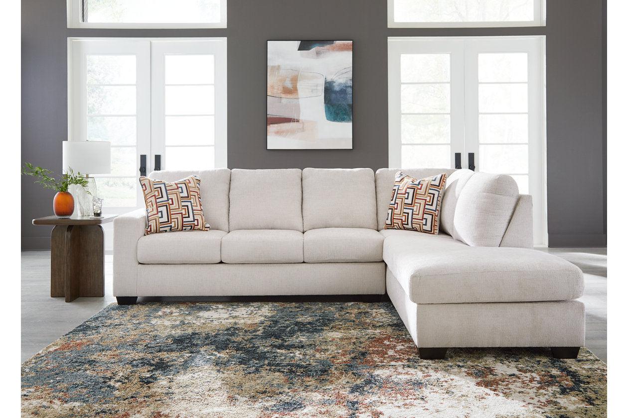 Aviemore Stone 2-Piece Sectional with RAF Chaise - Image 4