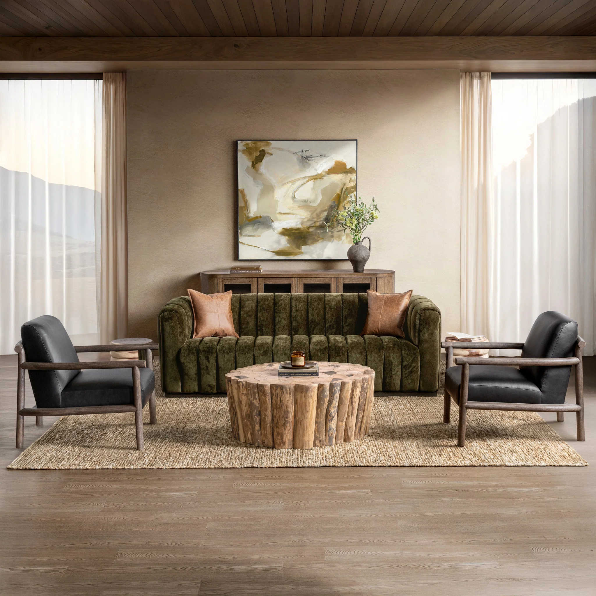 Azoria Accent Chair - Black - Image 6