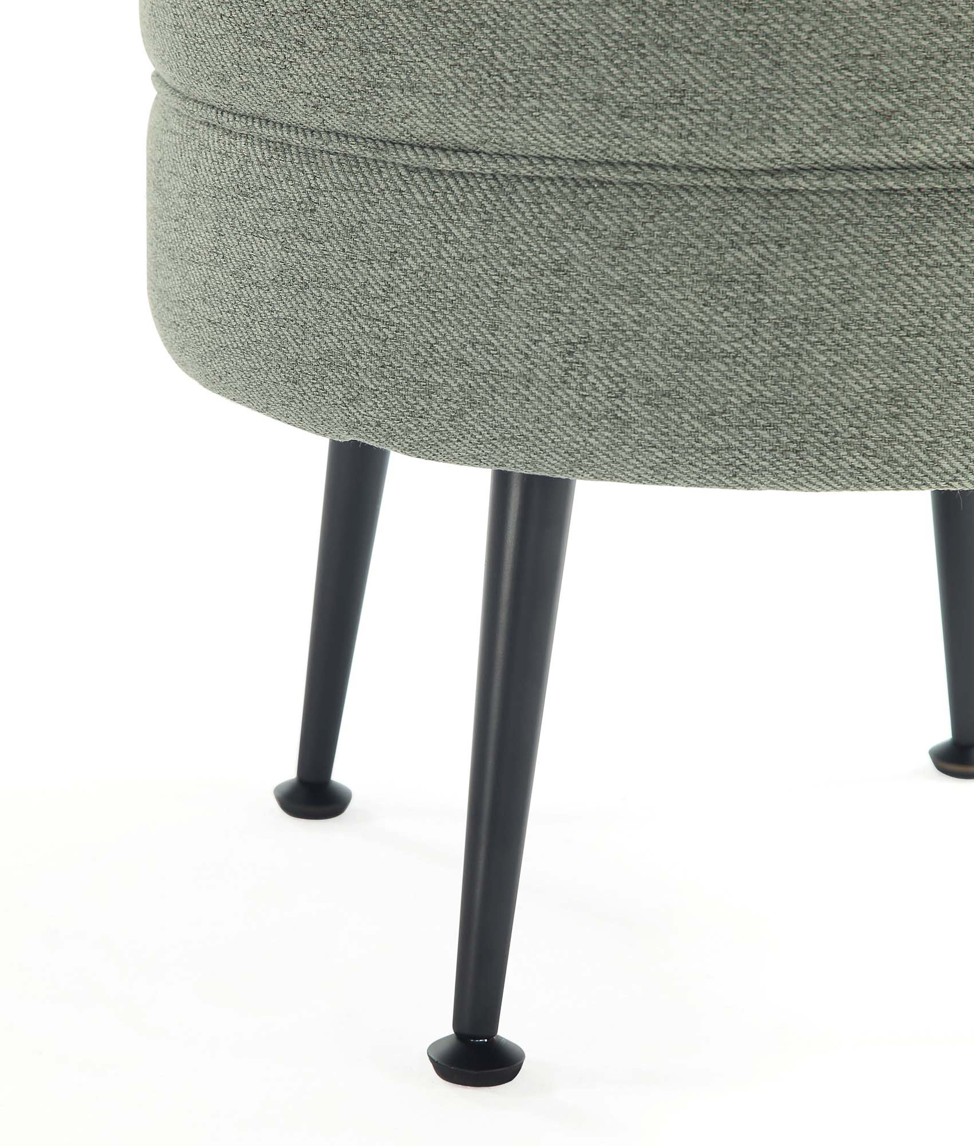 Bailey Ottoman in Multicolor with Black Feet (set of 4) - Image 19