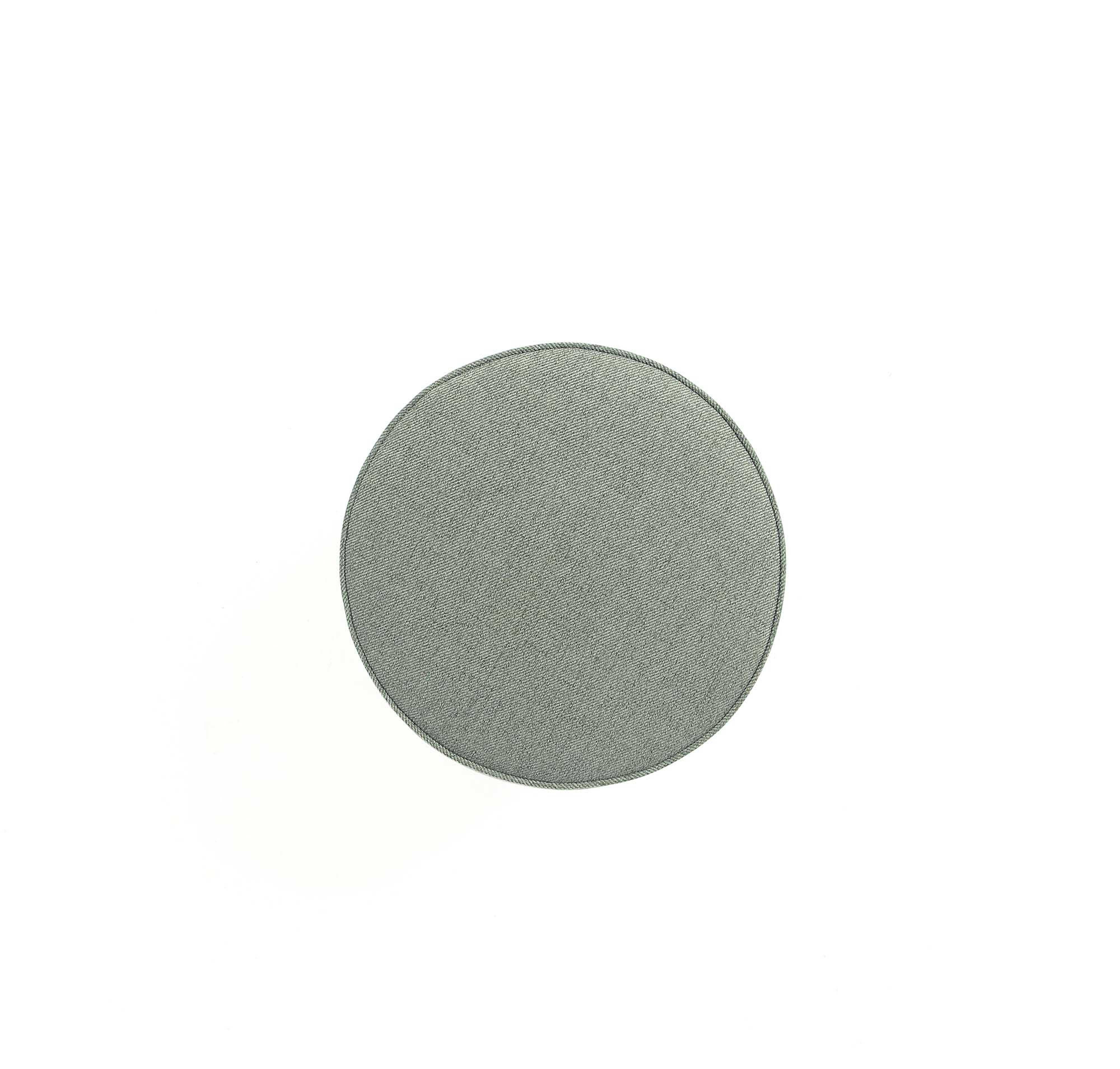 Bailey Ottoman in Sage Green with Gold Feet - Image 7