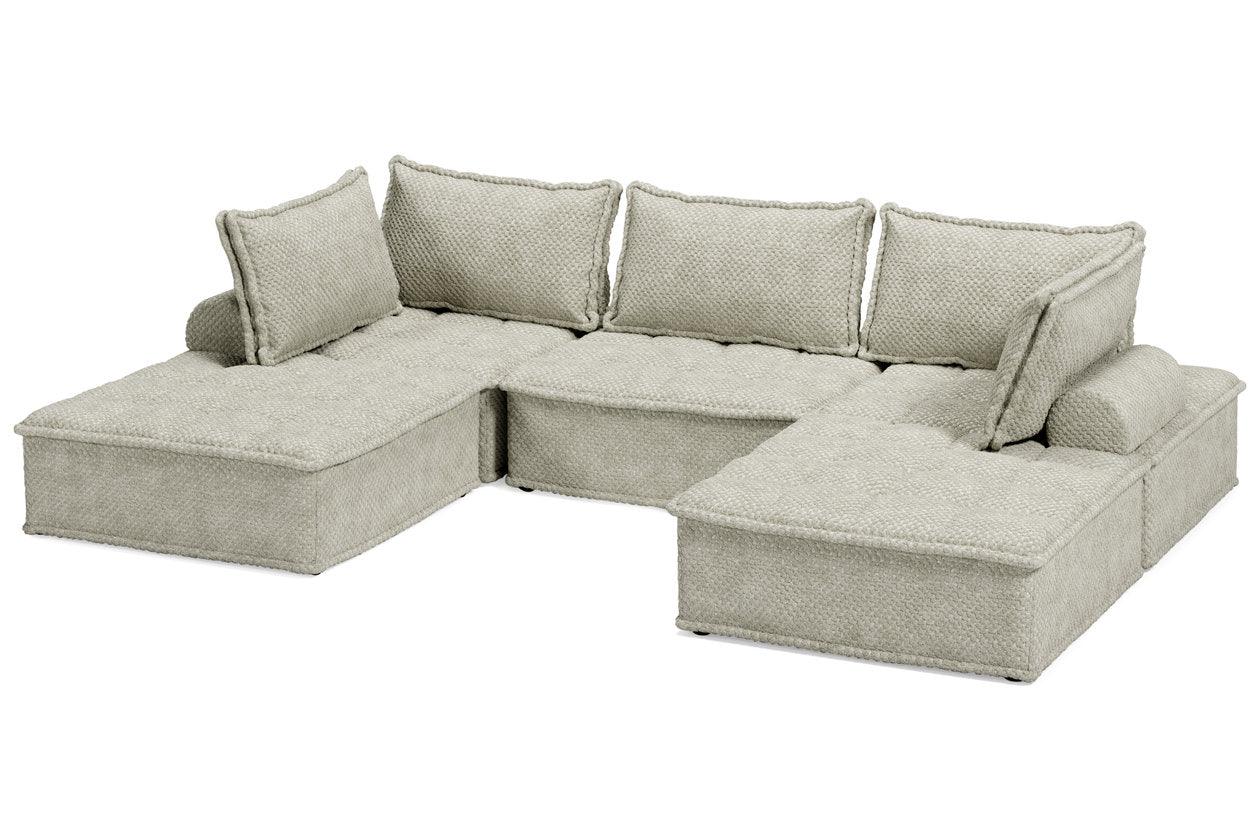 Bales Taupe 5-Piece Modular Sectional - Image 2