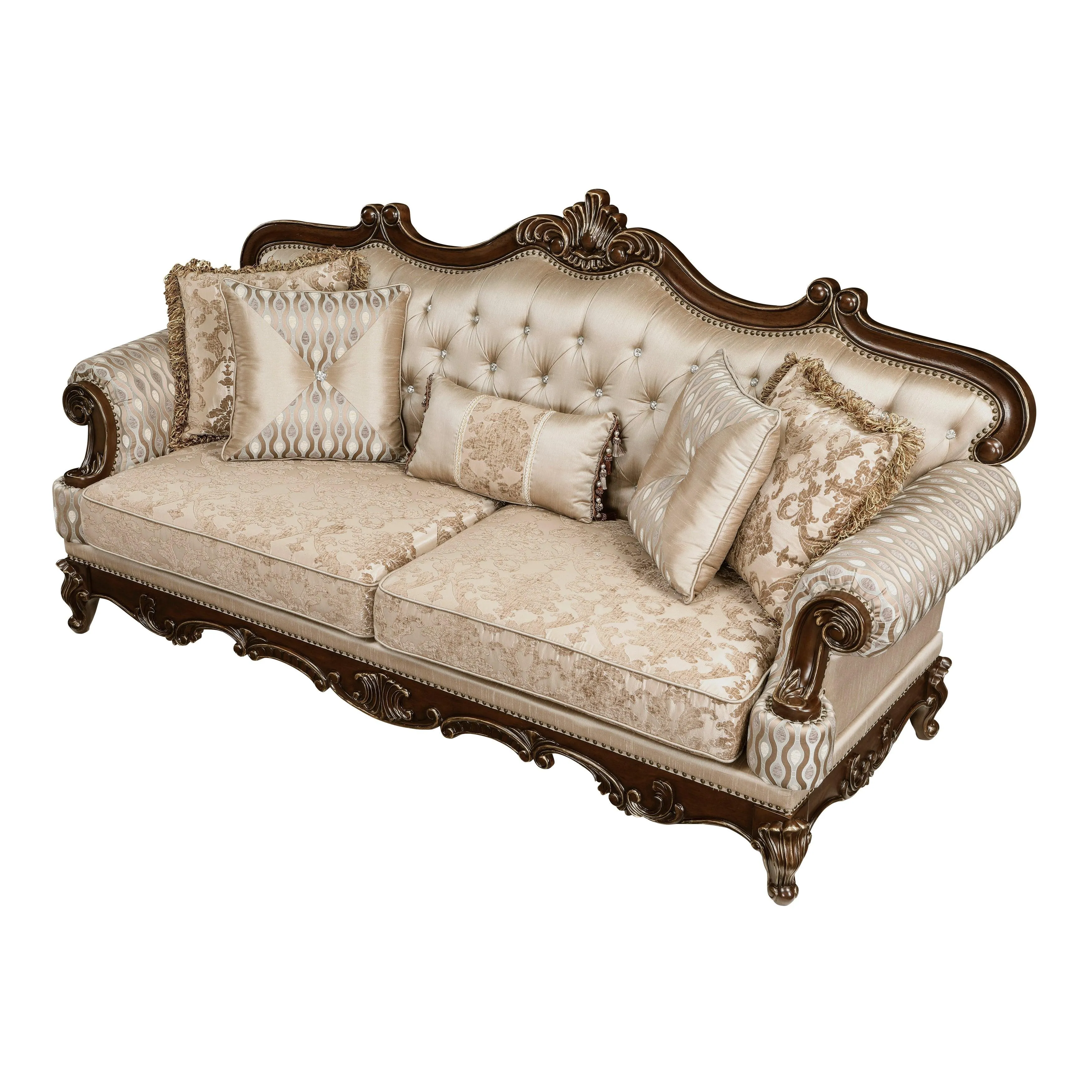Balthasar Brown Sofa - Image 3