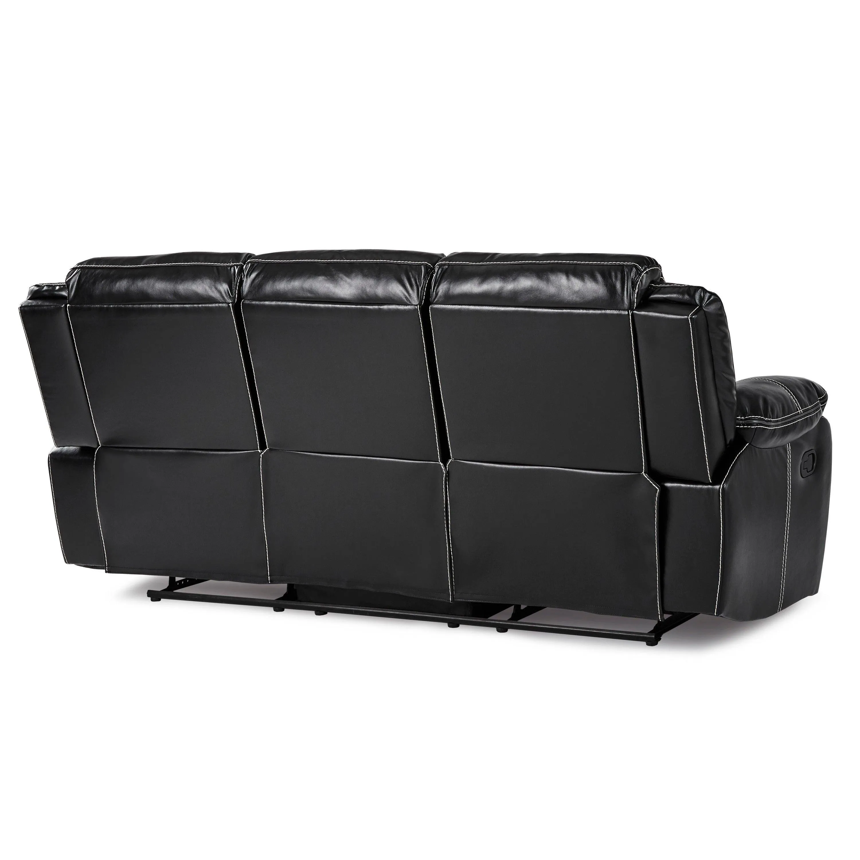Bastrop Black Reclining Sofa - Image 3