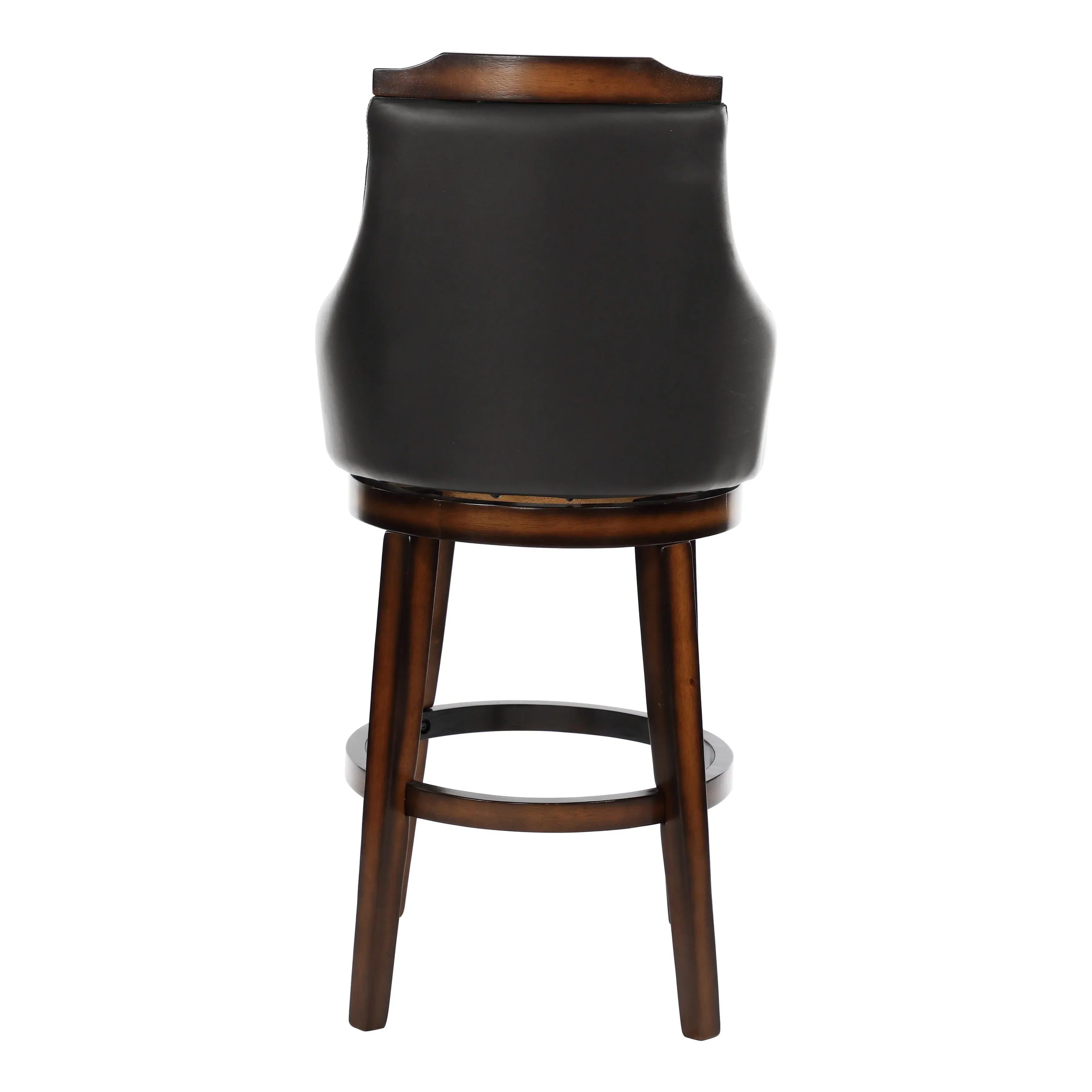 Bayshore Brown Swivel Pub Height Chair, Set of 2 - Image 5