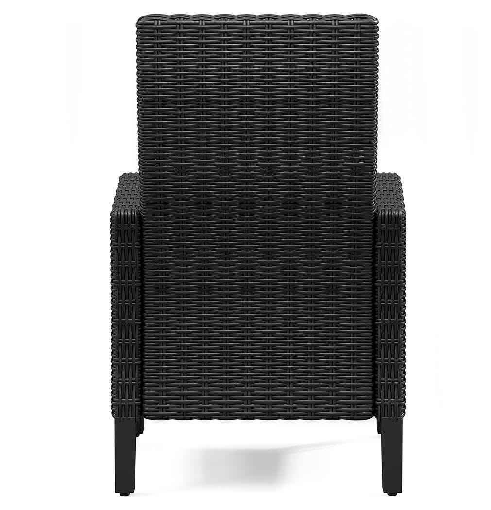 Beachcroft Black/Light Gray Outdoor Dining Table and 4 Chairs - Image 24