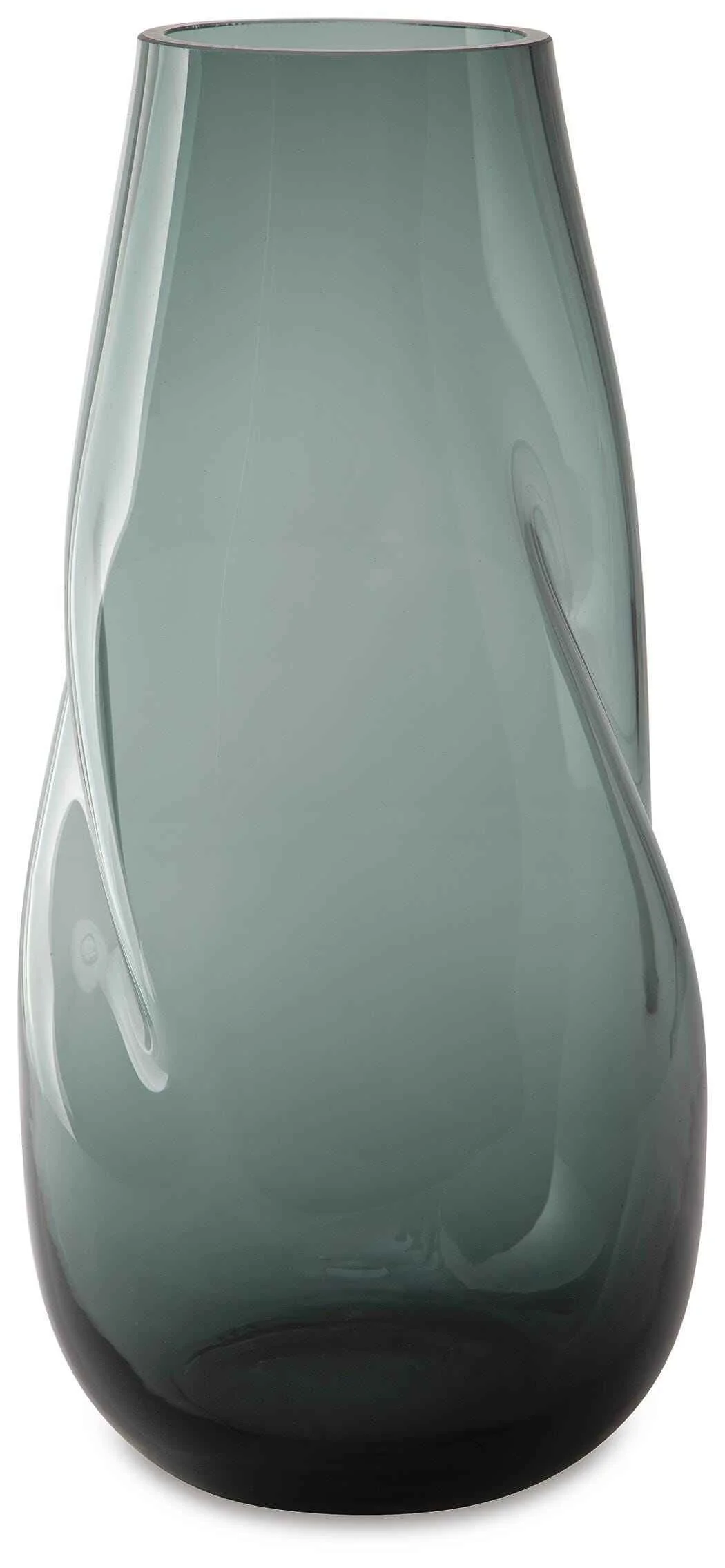 Beamund Teal Blue Vase - Image 2