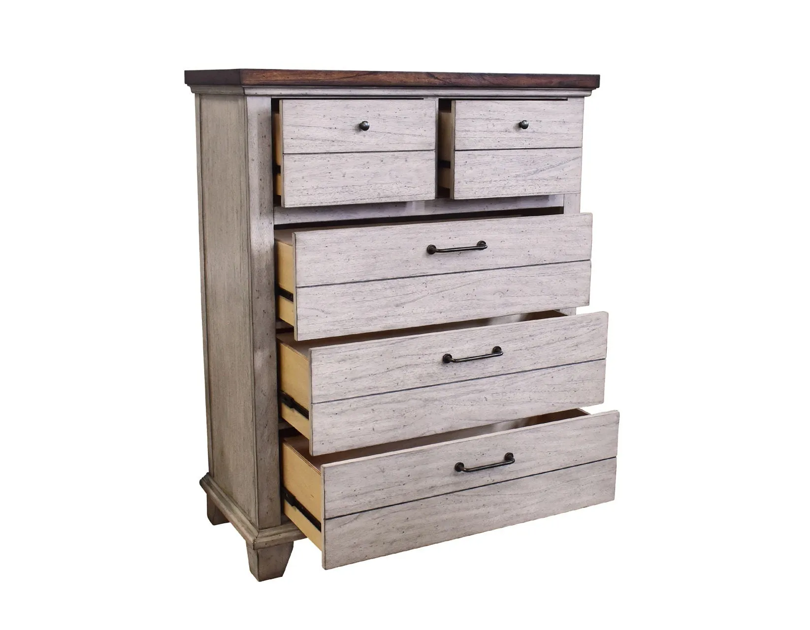 Bear Creek White/Smoke Bedroom Set - Image 17