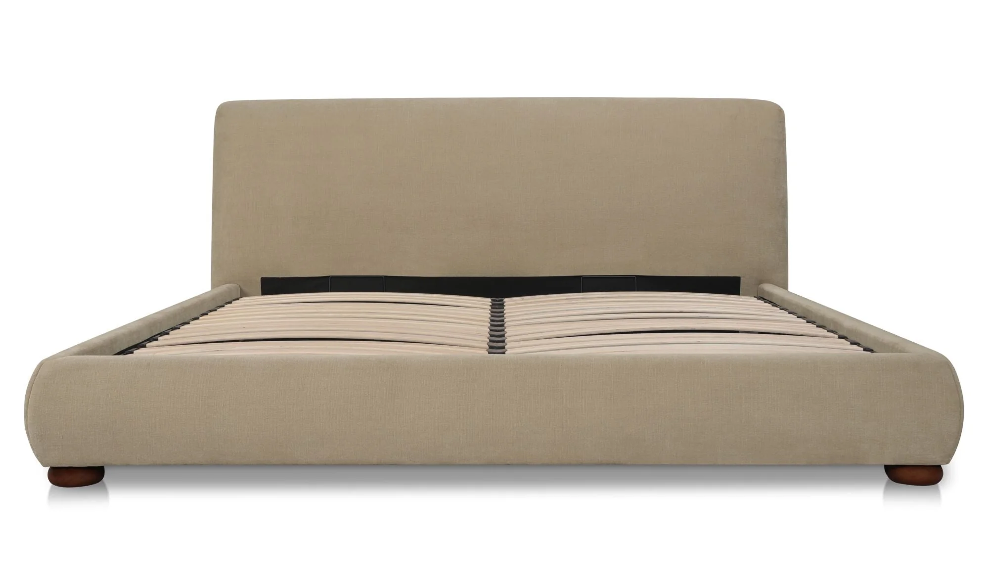 Beau King Storage Bed Warm Beige - Image 4