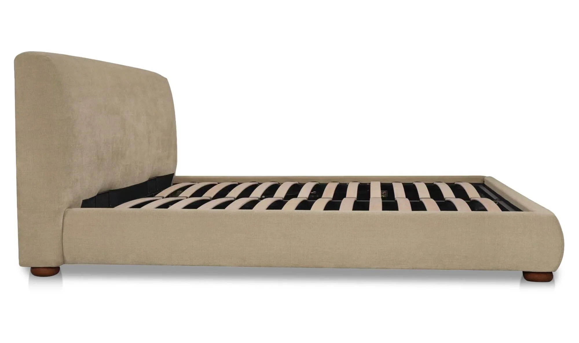 Beau King Storage Bed Warm Beige - Image 7