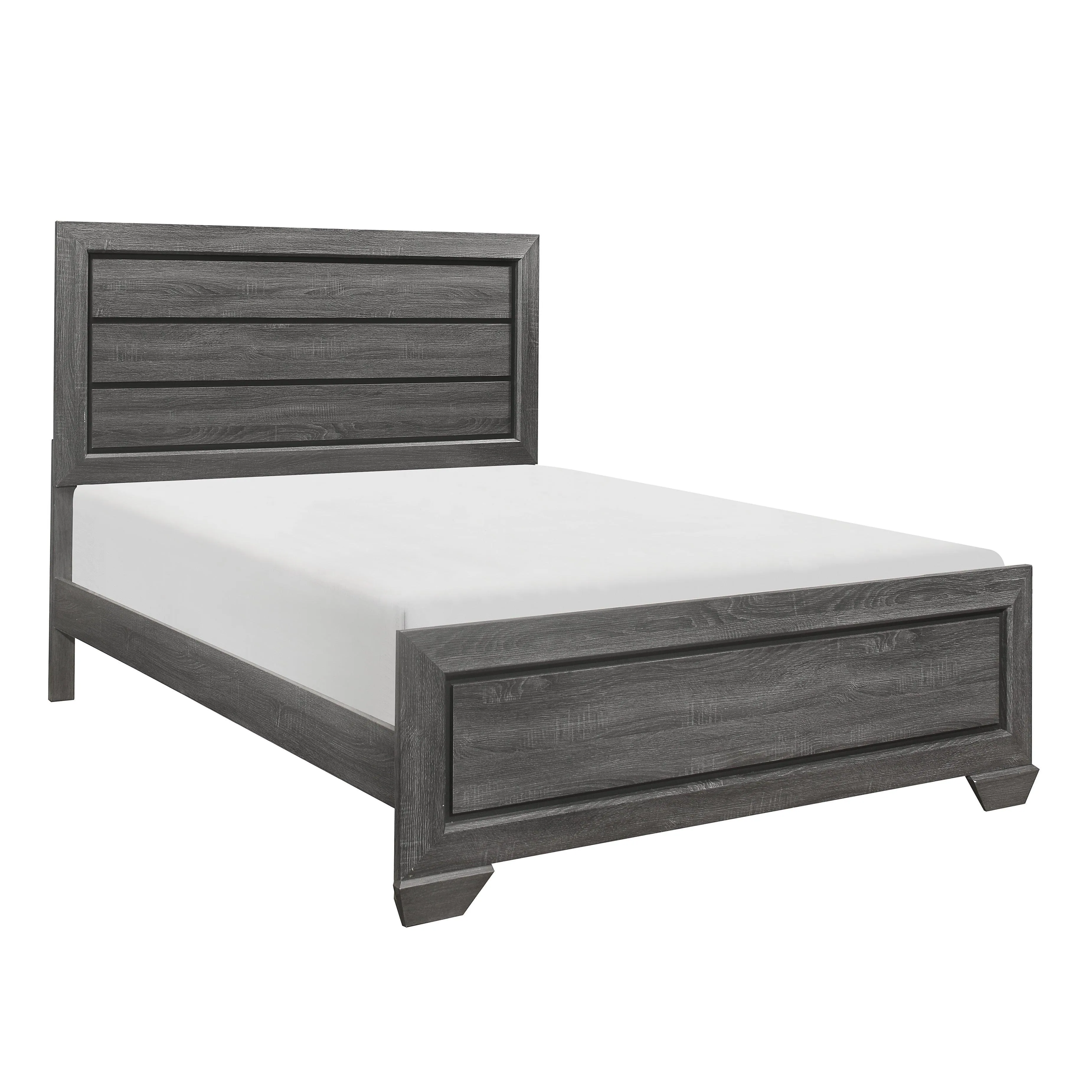 Beechnut Gray King Panel Bed - Image 3