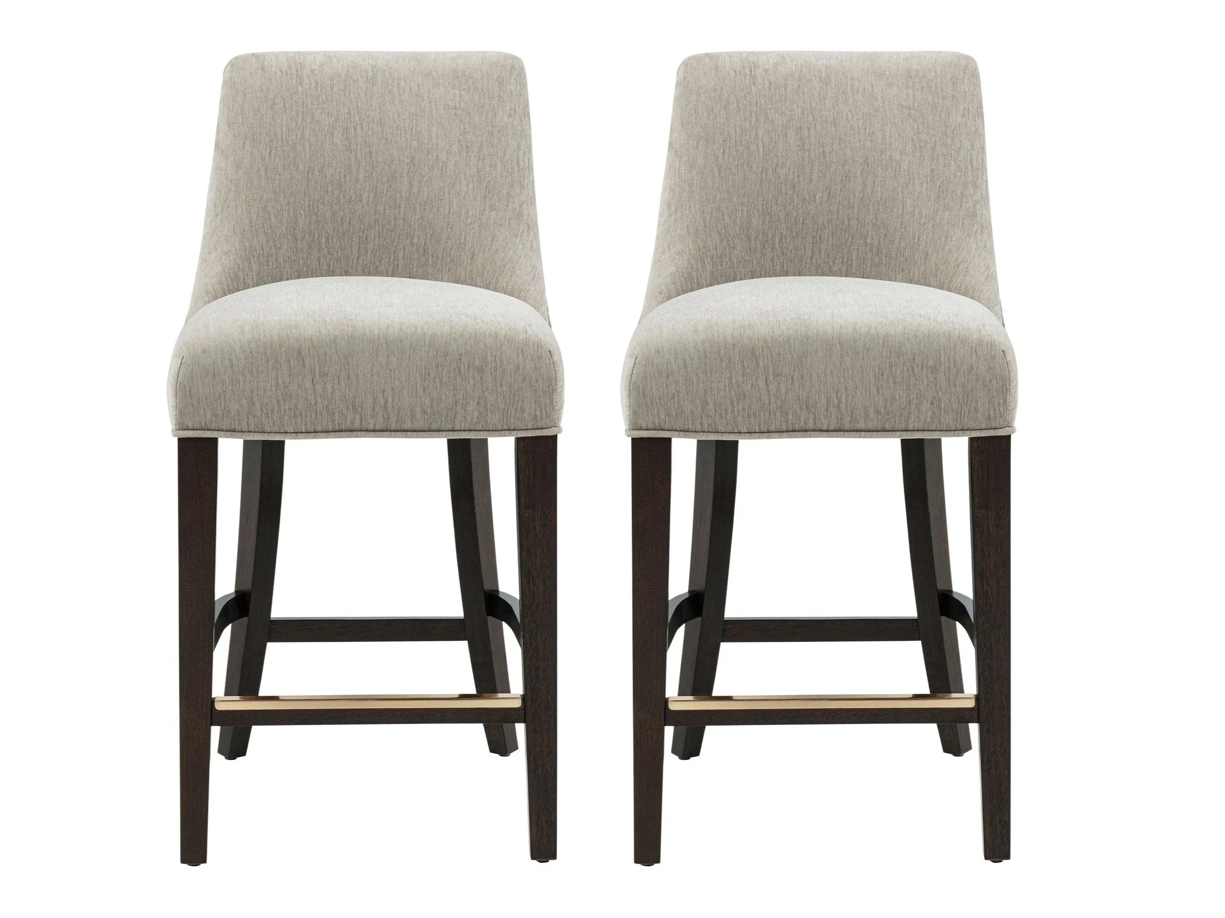 Beever Counter Stool in Taupe (set of 2)