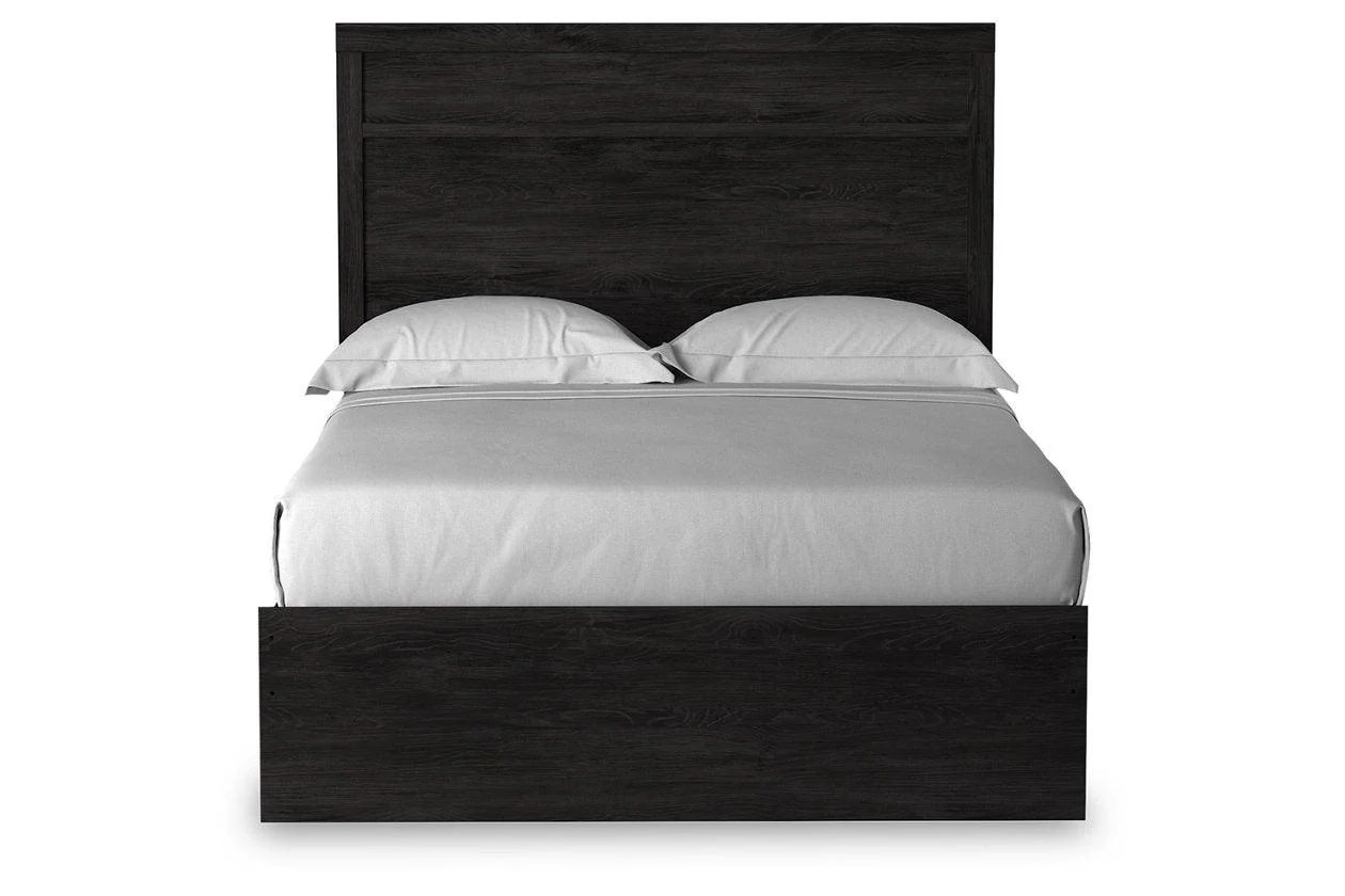 Belachime Charcoal Full Panel Bed - Image 3