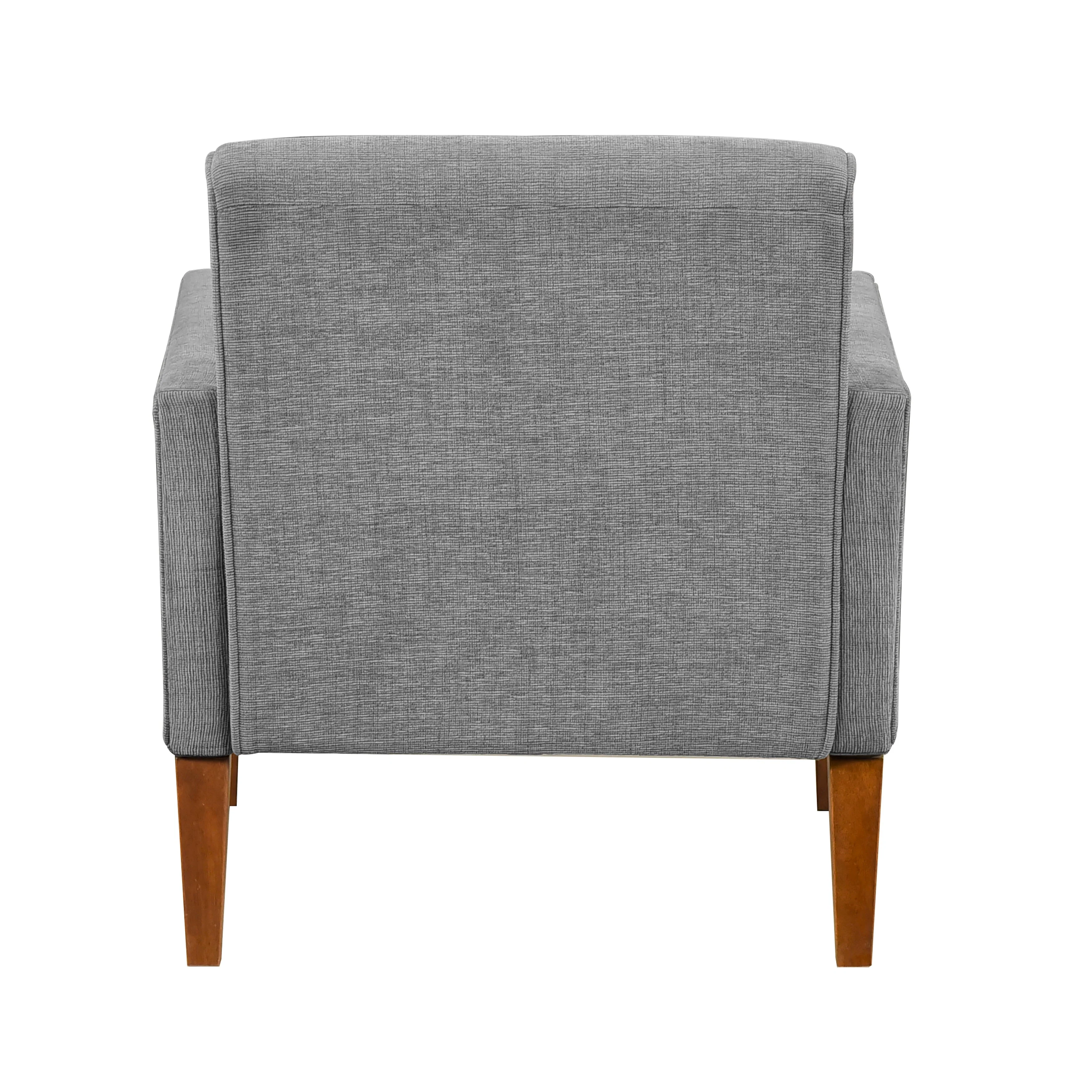 Belfort Gray Accent Chair - Image 5