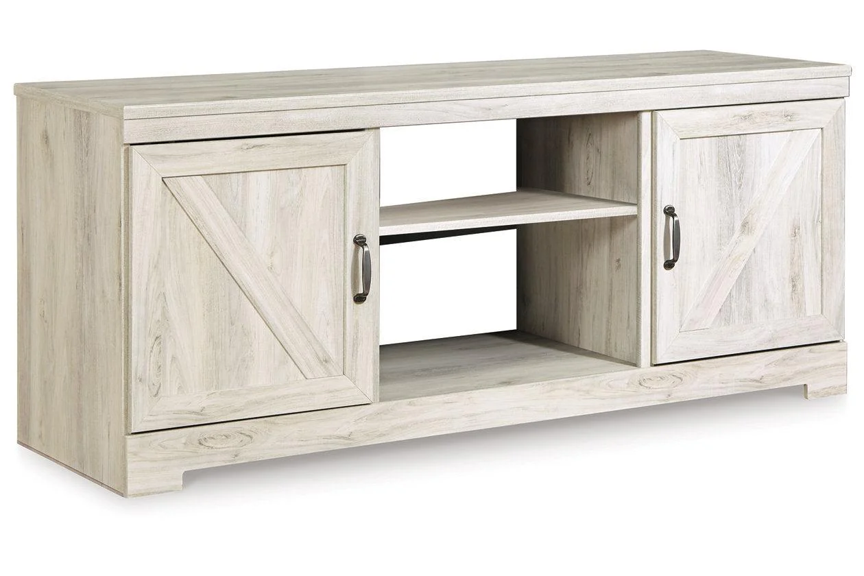 Bellaby Whitewash 4-Piece Entertainment Center - Image 6