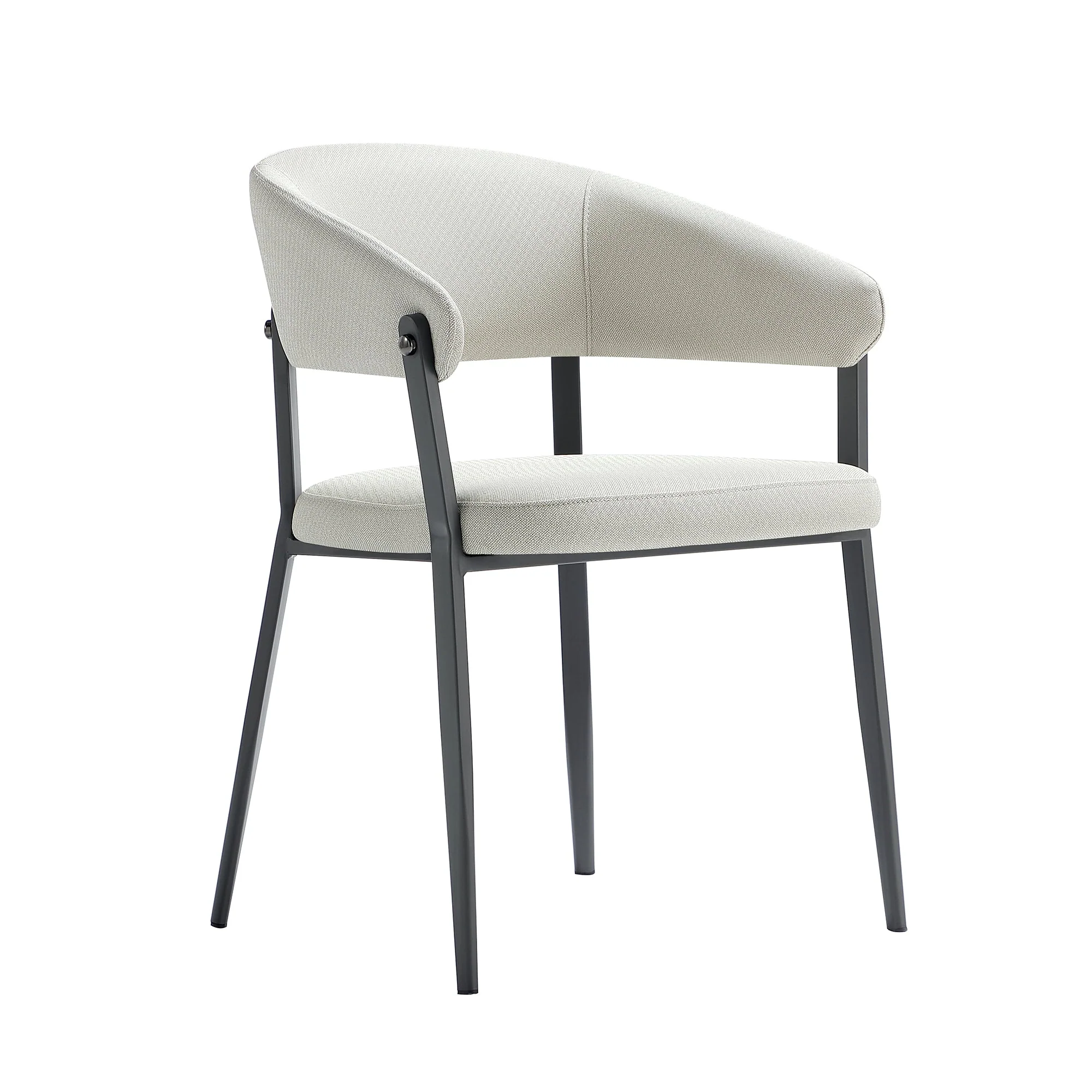 Belle Dining Chair in Oatmeal (set of 4) - Image 6