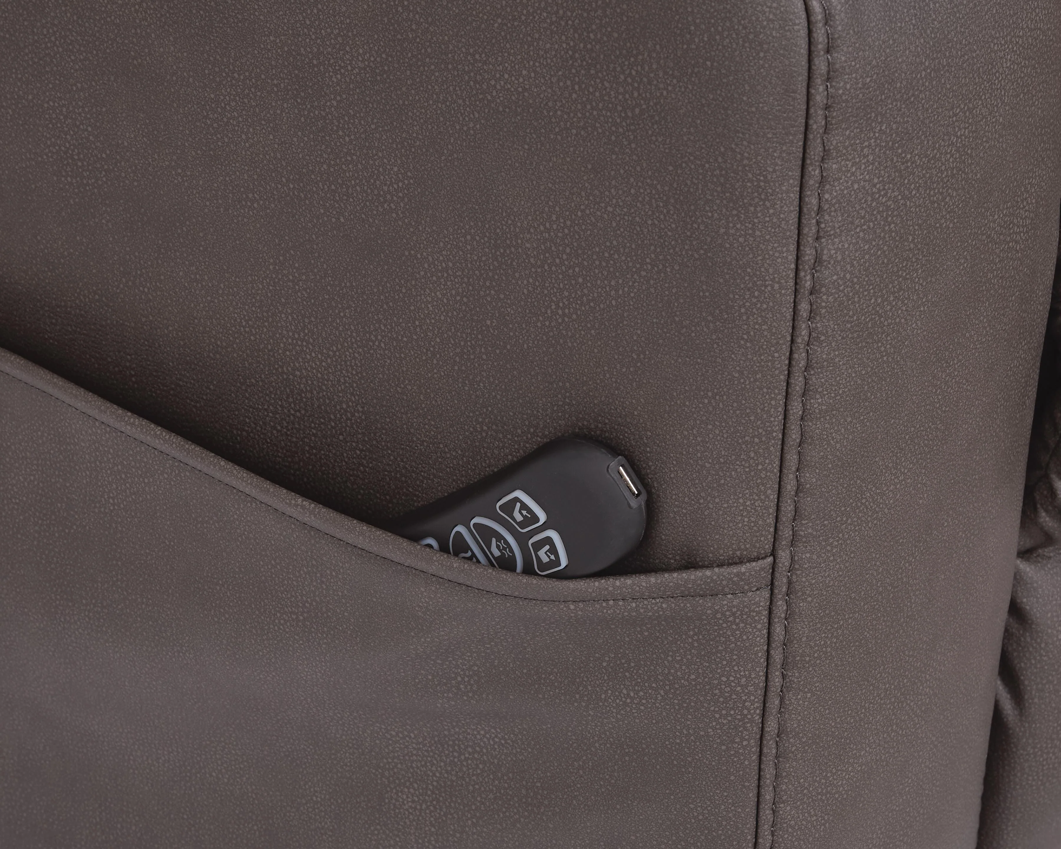 Belmone Pike Gunmetal Power Lift Recliner - Image 8