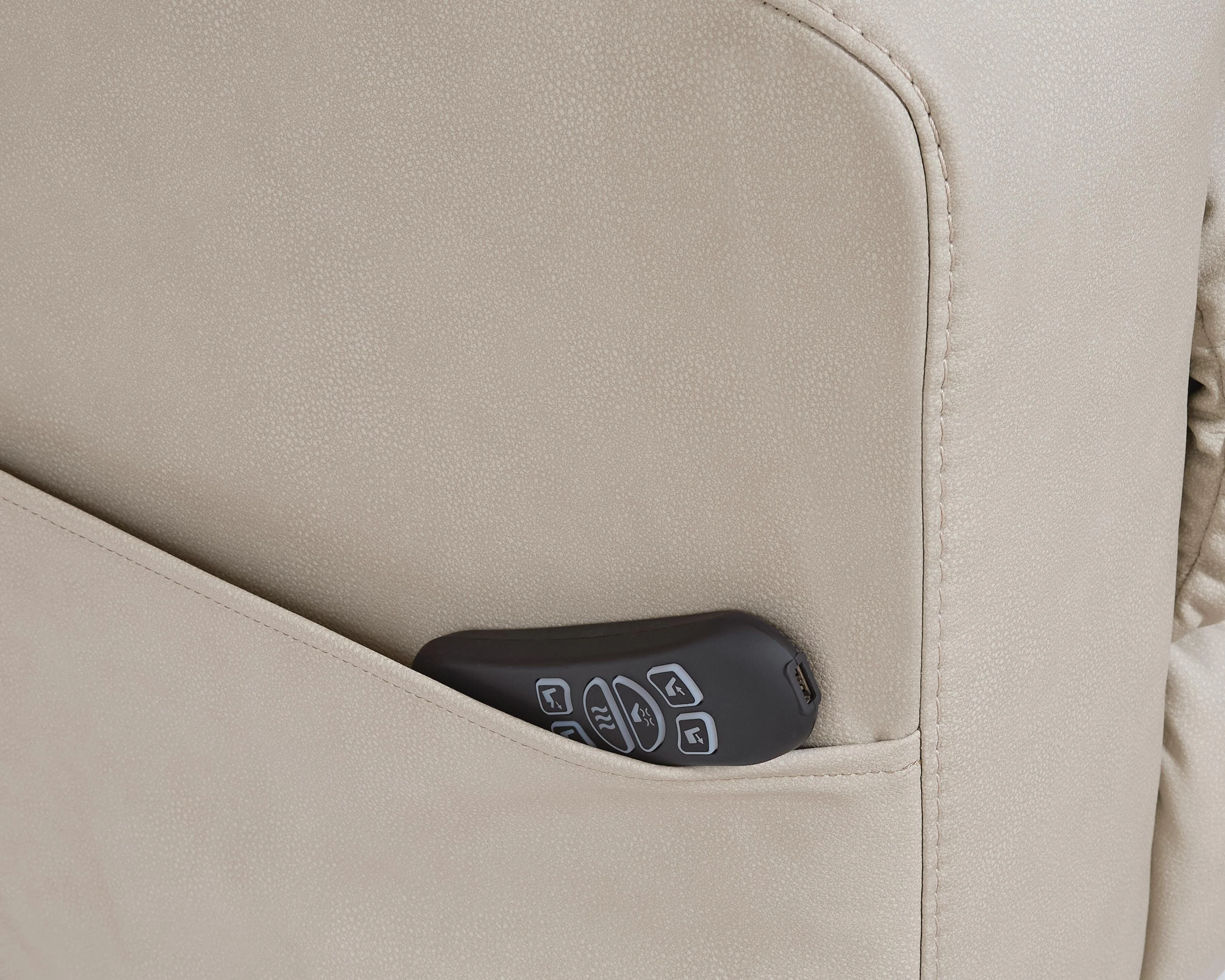 Belmone Pike Sand Power Lift Recliner - Image 11