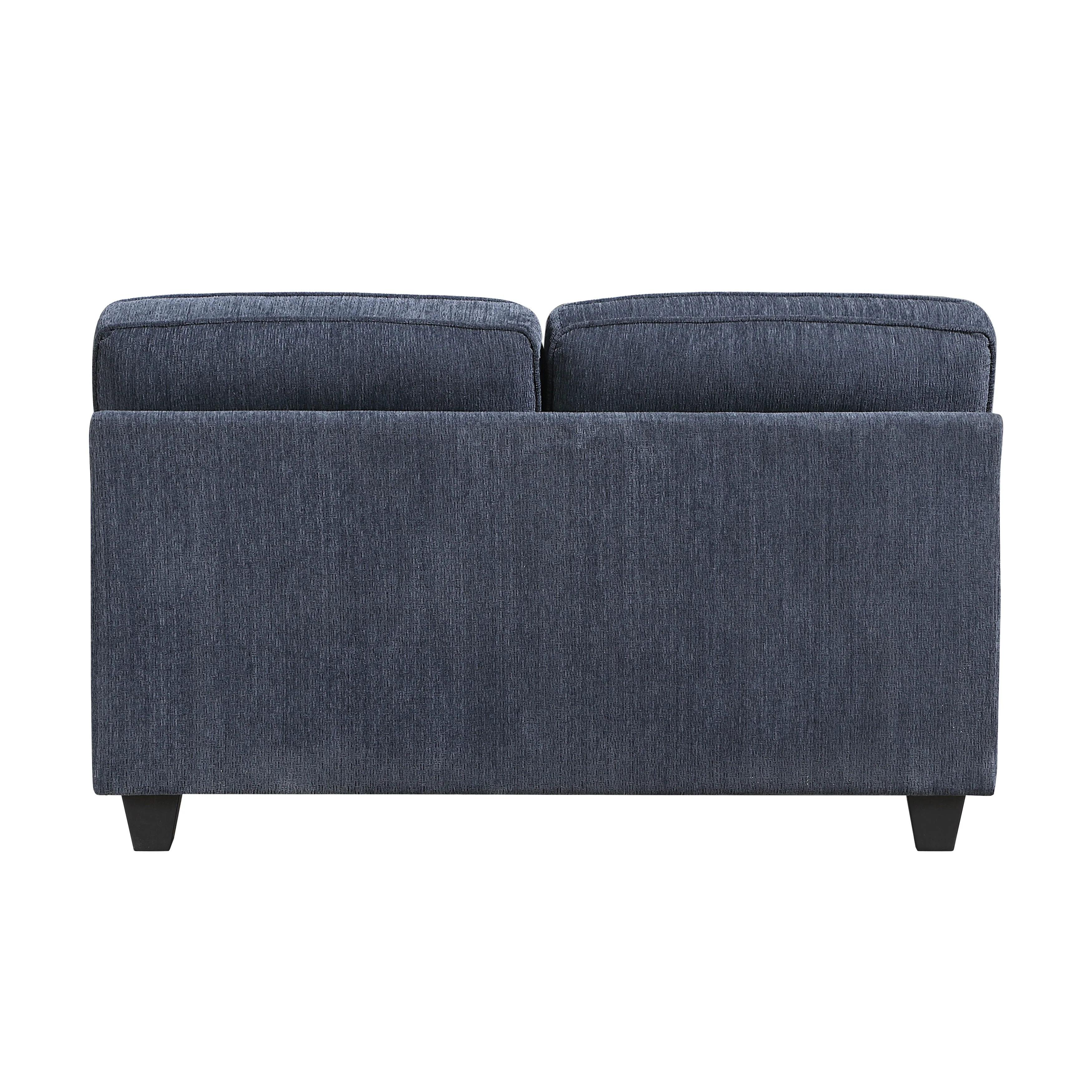 Bennett Blue Loveseat - Image 4