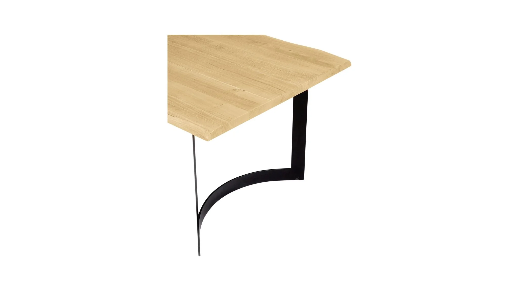 Bent Dining Table Extra Small Oak - Image 8
