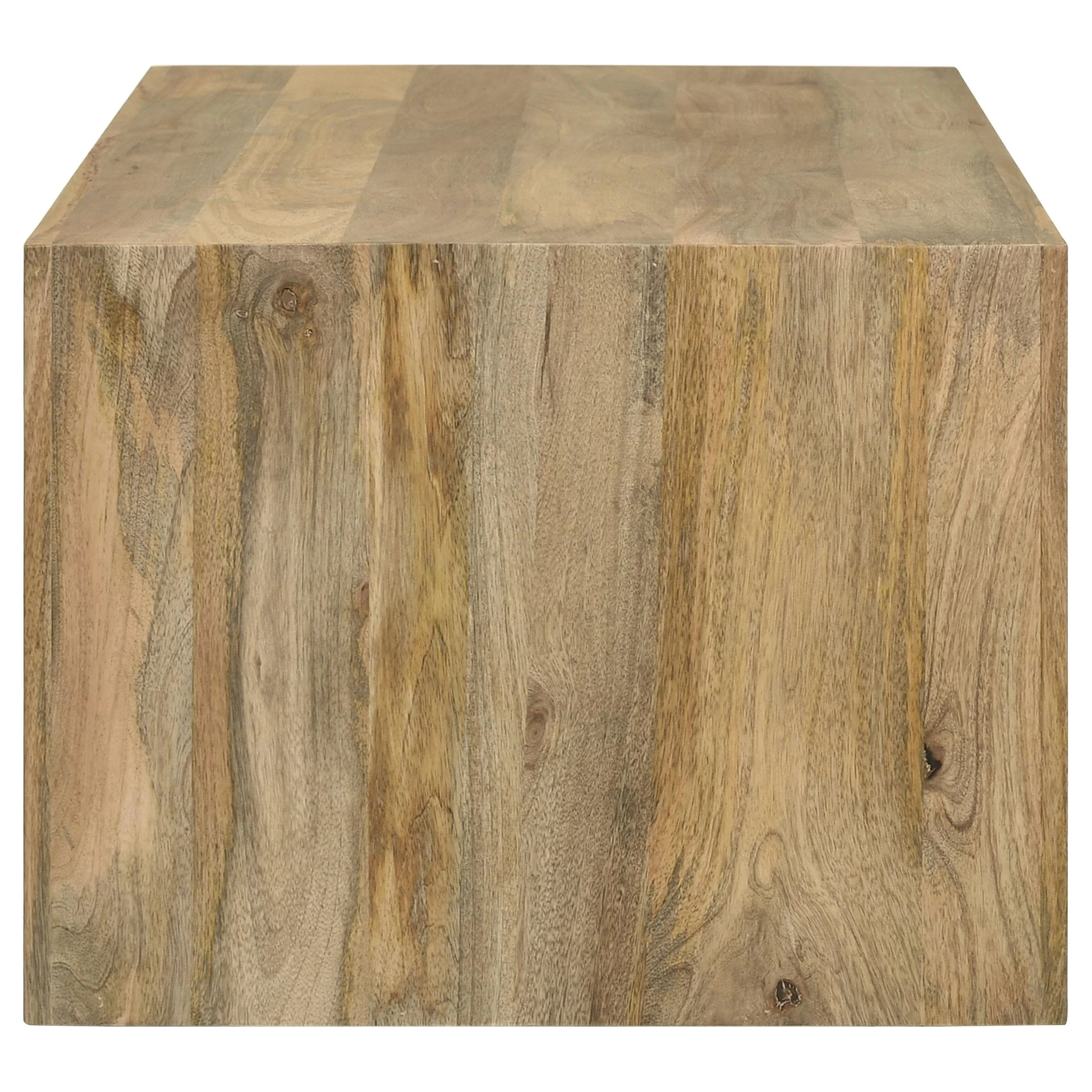 Benton Natural 2-Piece Solid Mango Coffee and End Table Set - Image 8