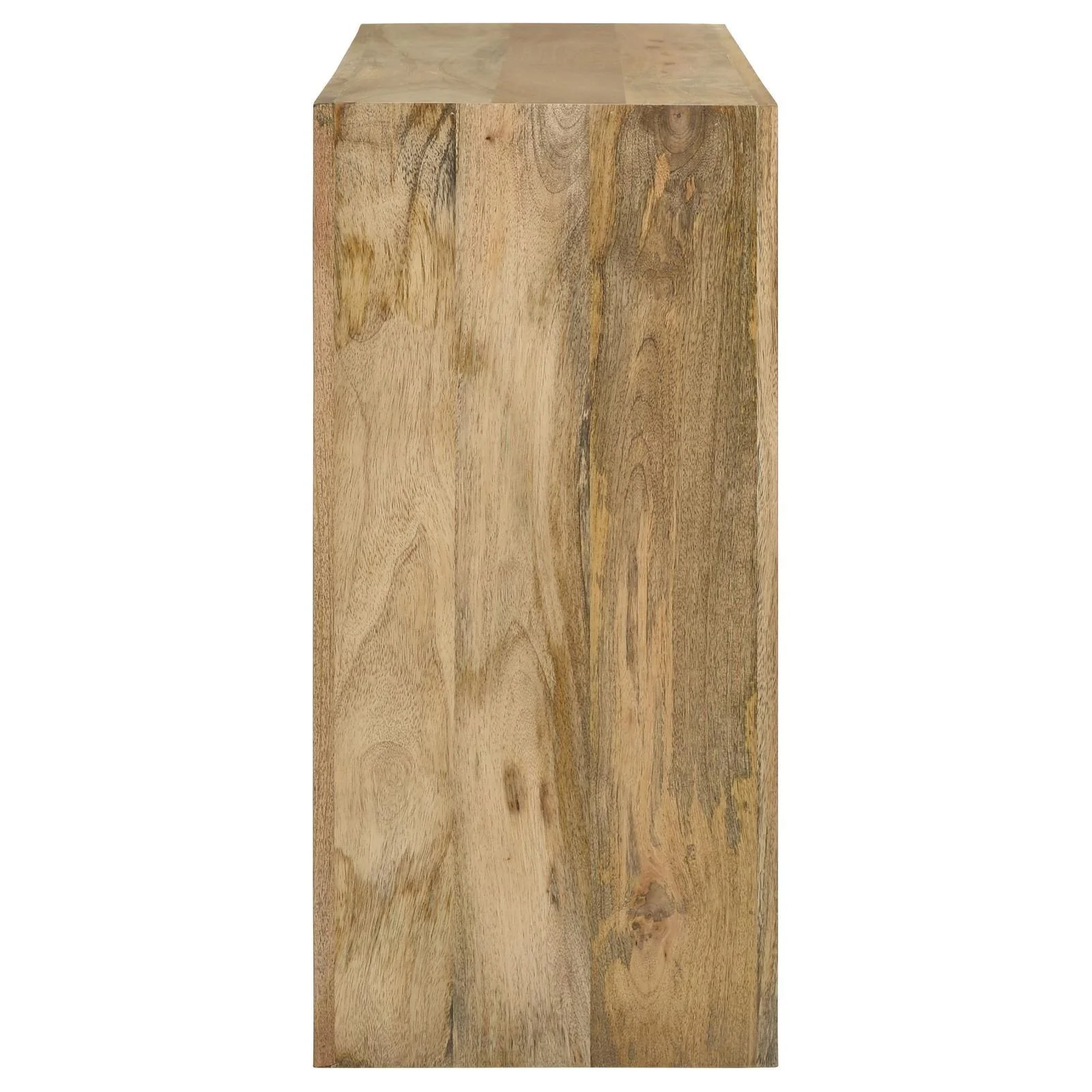Benton Natural Rectangular Solid Wood Sofa Table - Image 3