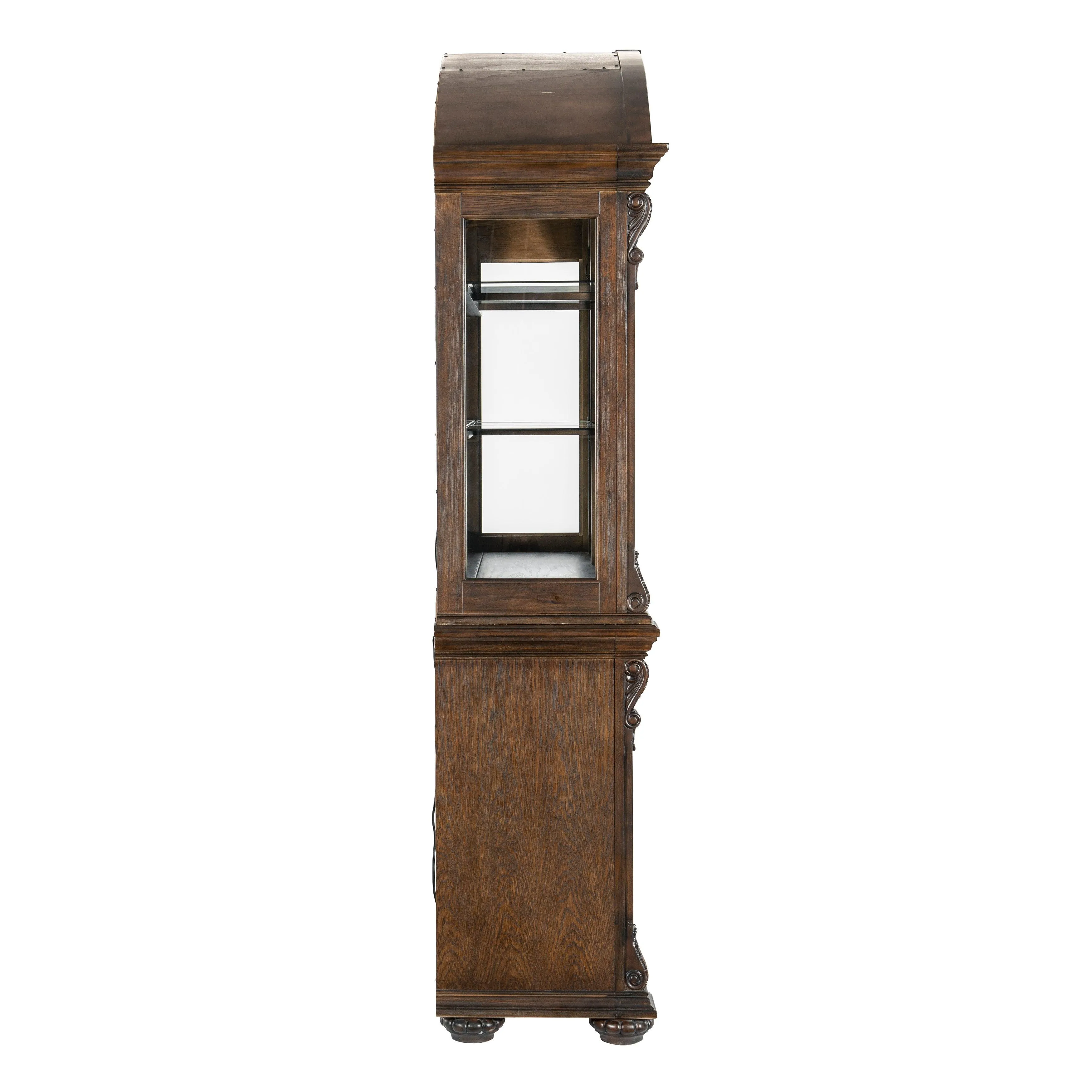 Bergen Dark Oak Buffet & Hutch - Image 3