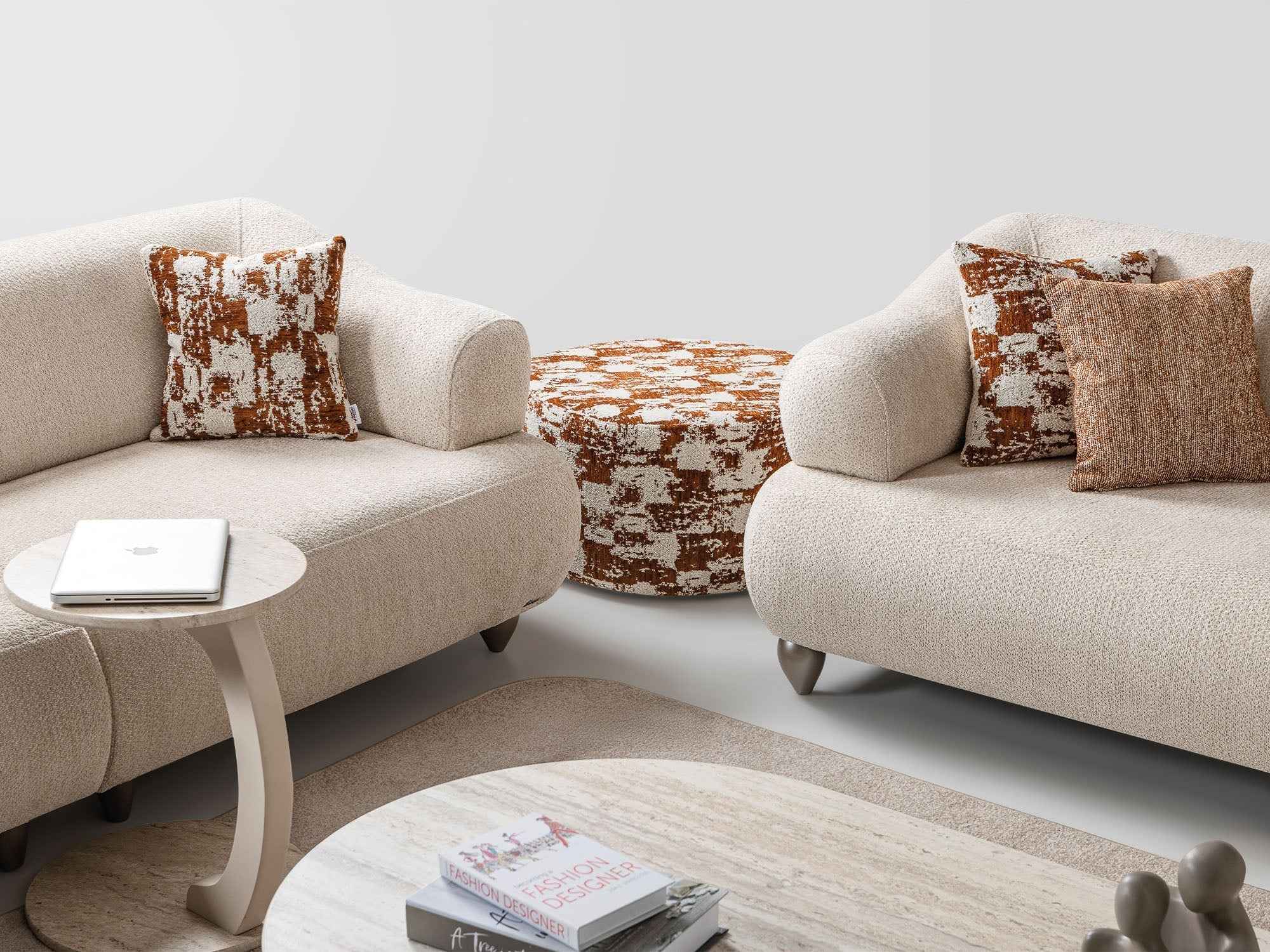 Bern Cream Moduler Sofa - Image 3