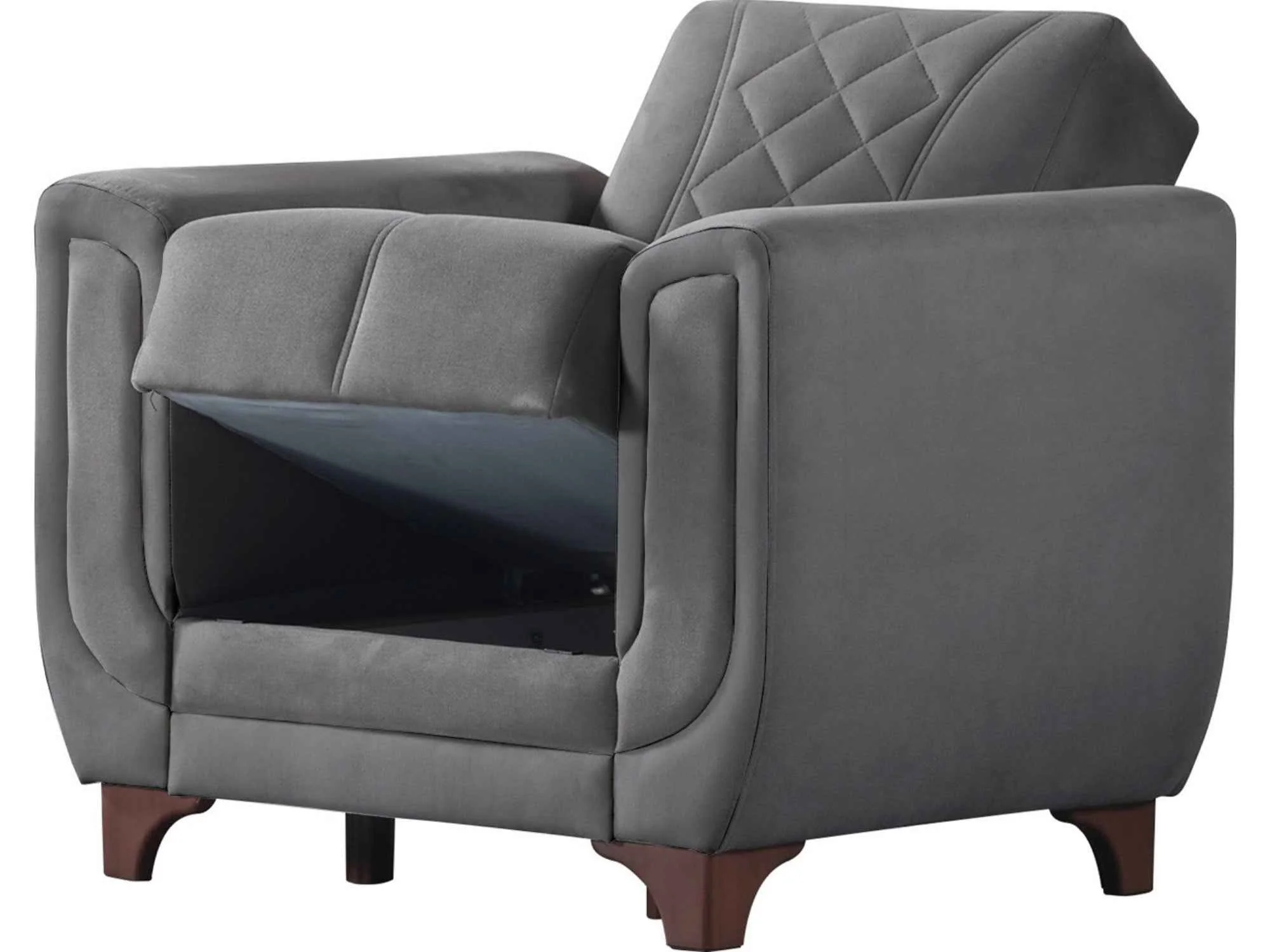 Berre Pla Gray Armchair - Image 2