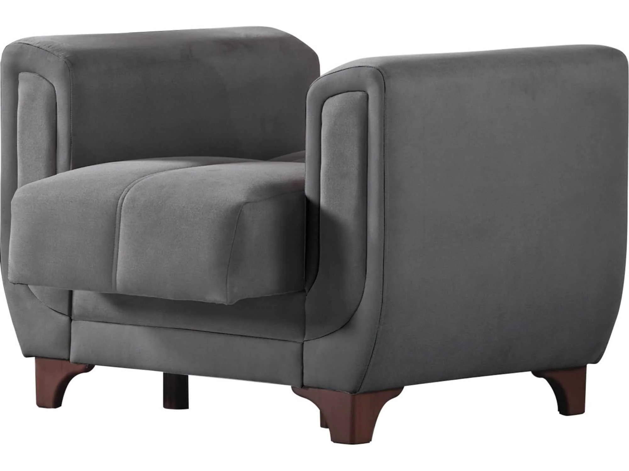 Berre Pla Gray Armchair - Image 3