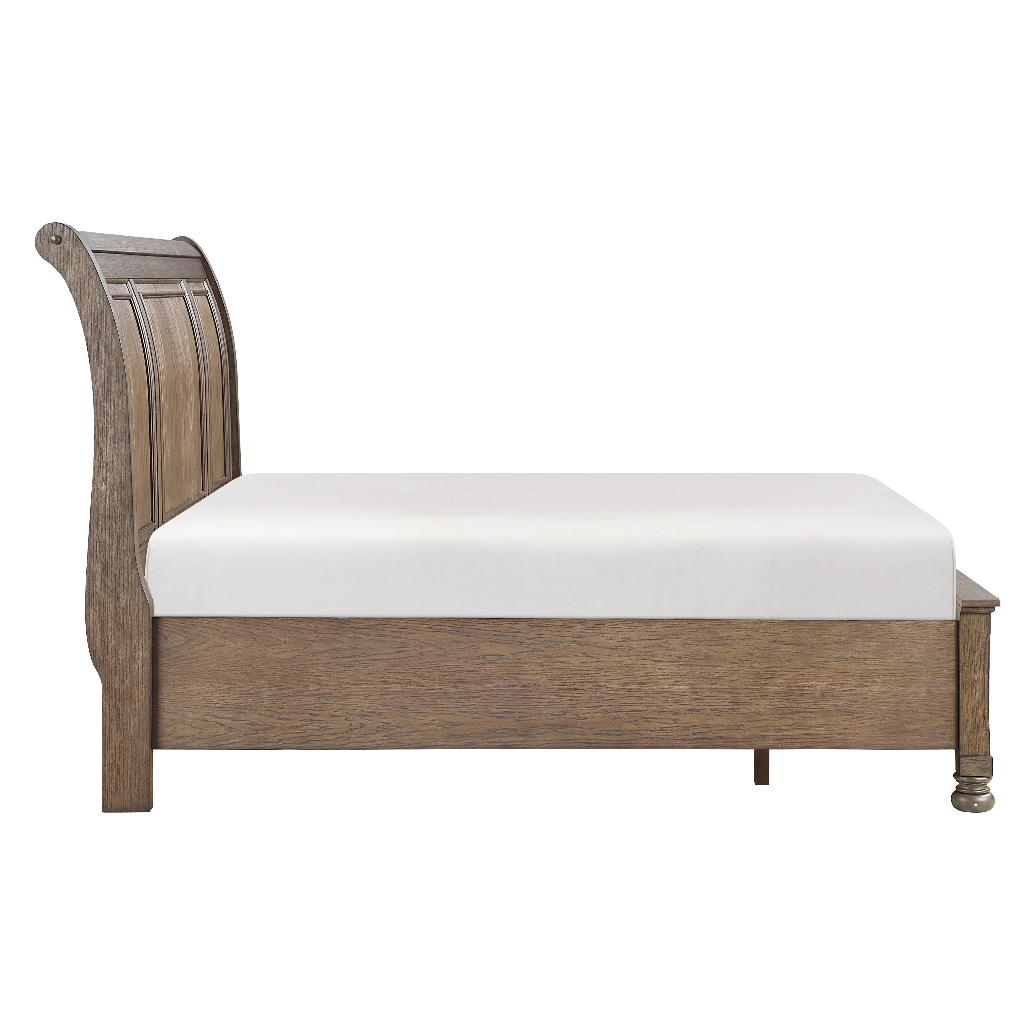 Bethel Antique Brown Queen Storage Platform Bed - Image 4