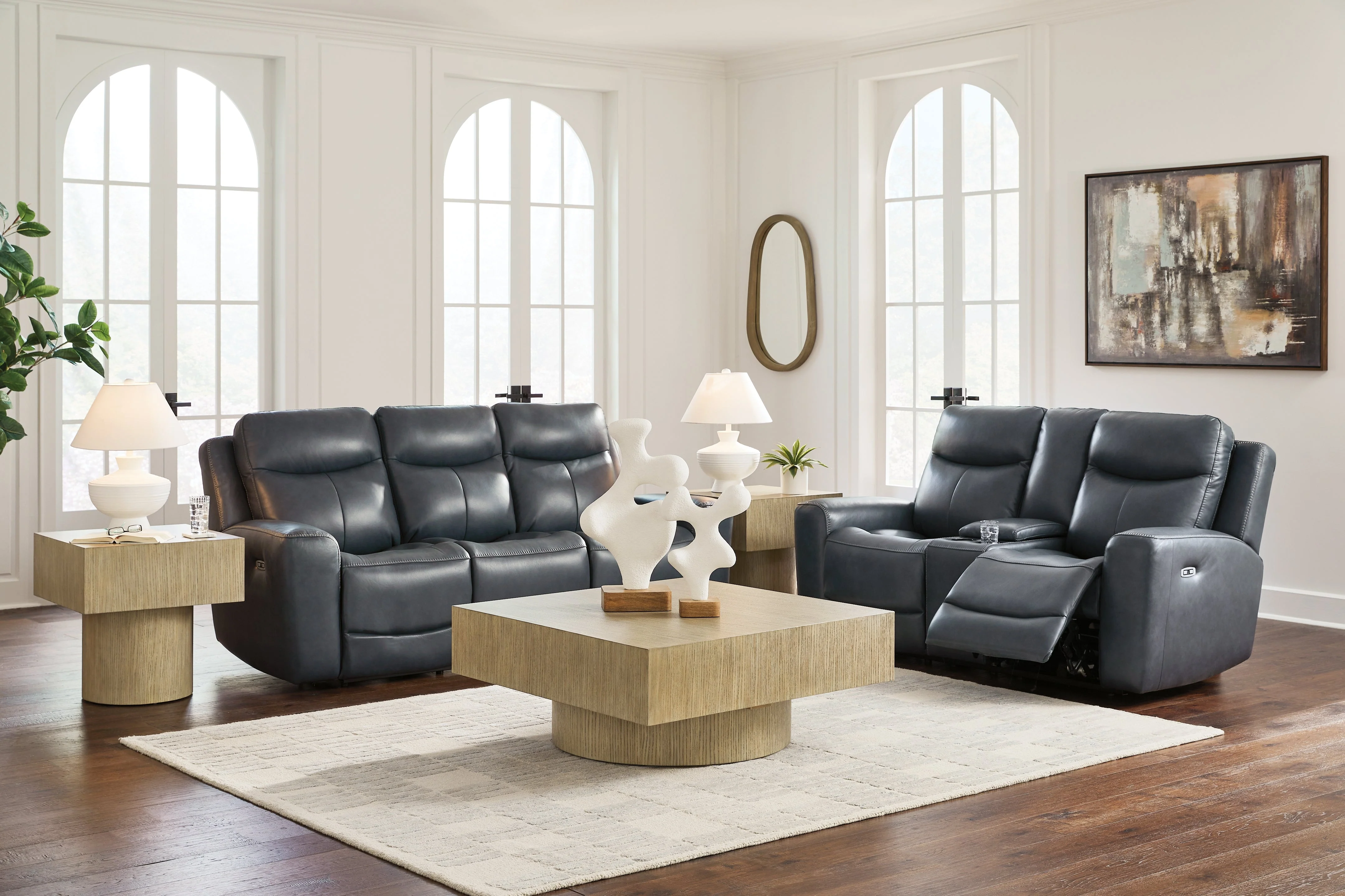 Bexhurst Admiral Power Reclining Sofa and Loveseat - Image 3