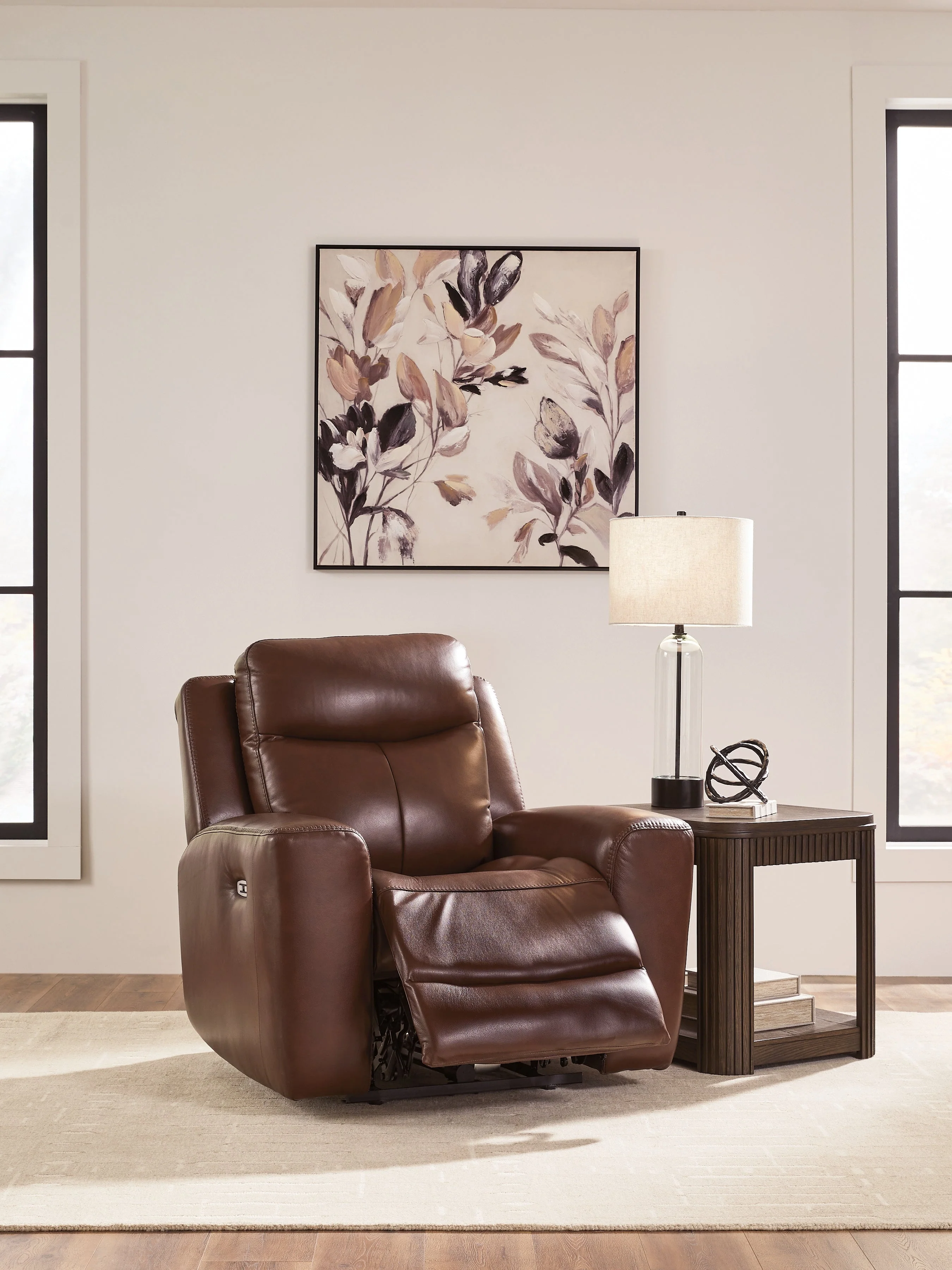 Bexhurst Mahogany Power Recliner - Image 7
