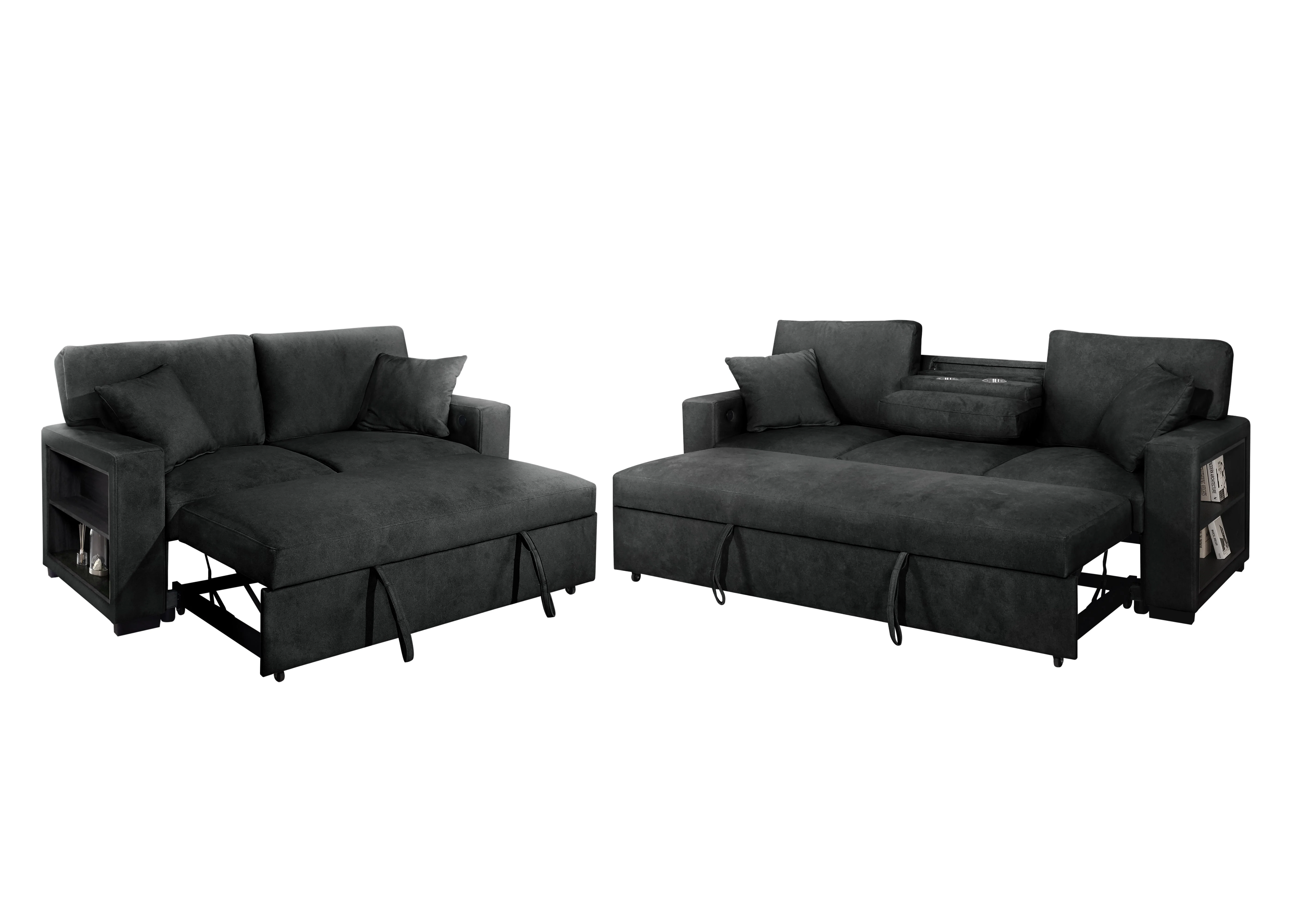 Bexley Black Sofa and Loveseat - Image 4