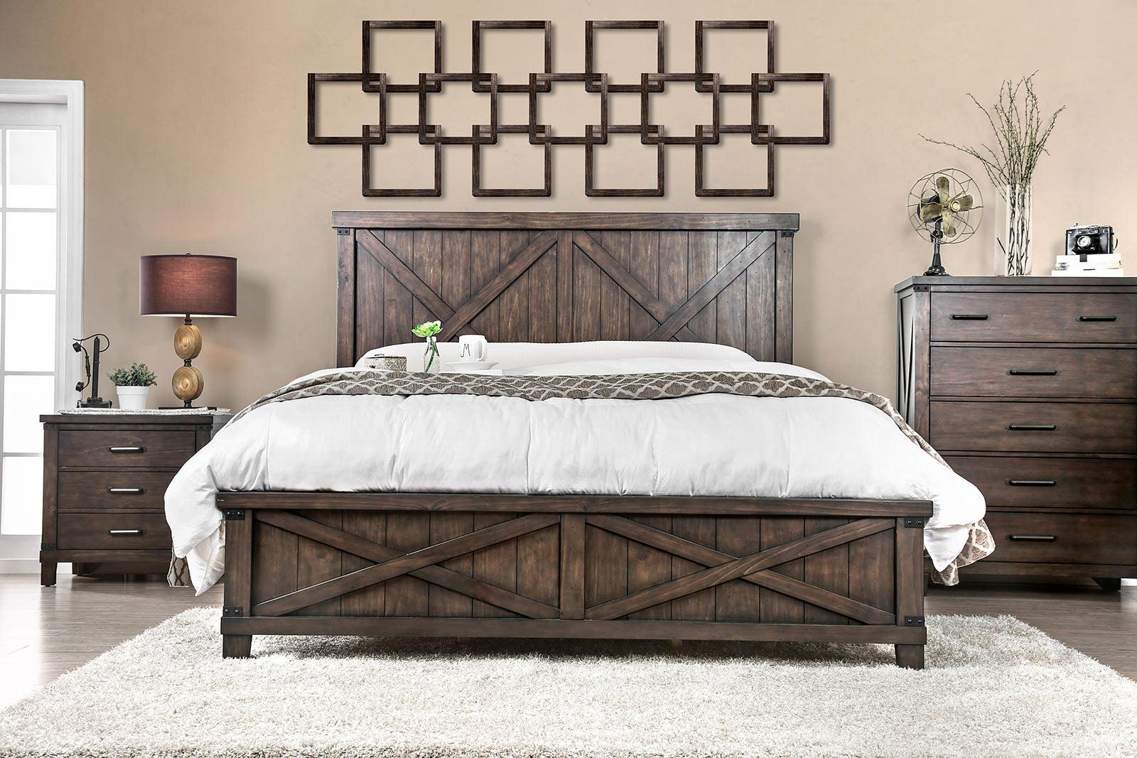 Bianca Dark Walnut California King Bed - Image 3