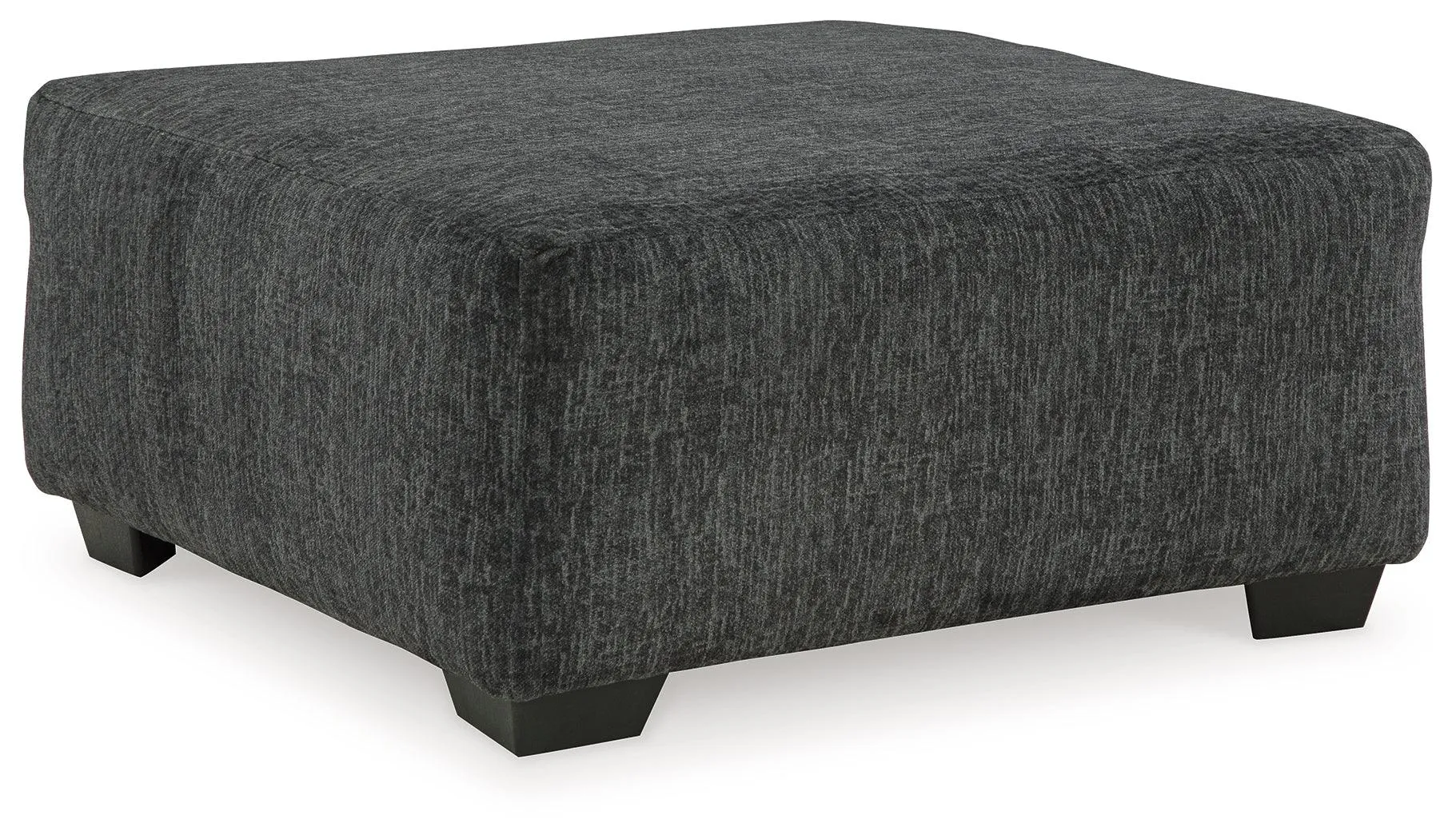 Biddeford Ebony Oversized Accent Ottoman - Image 2