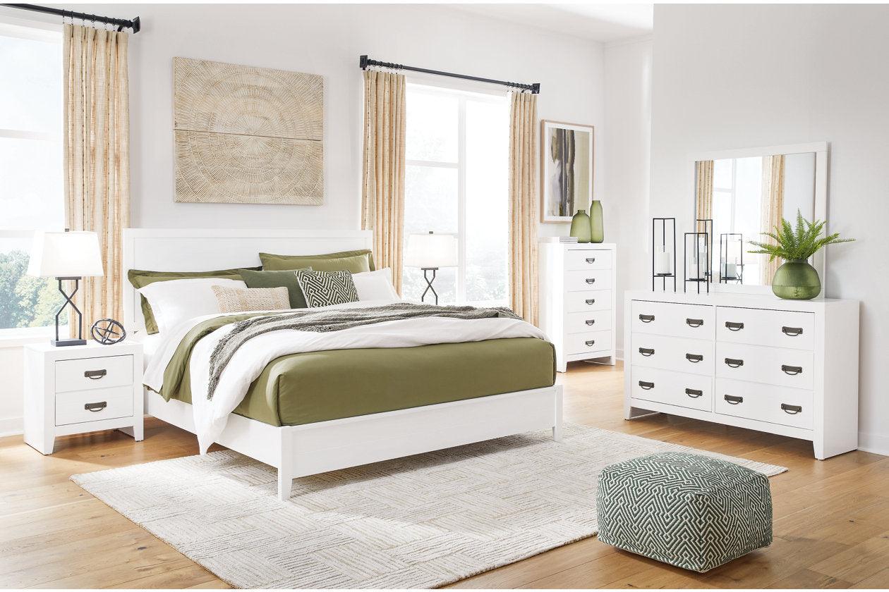 Binterglen White California King Panel Bed - Image 7