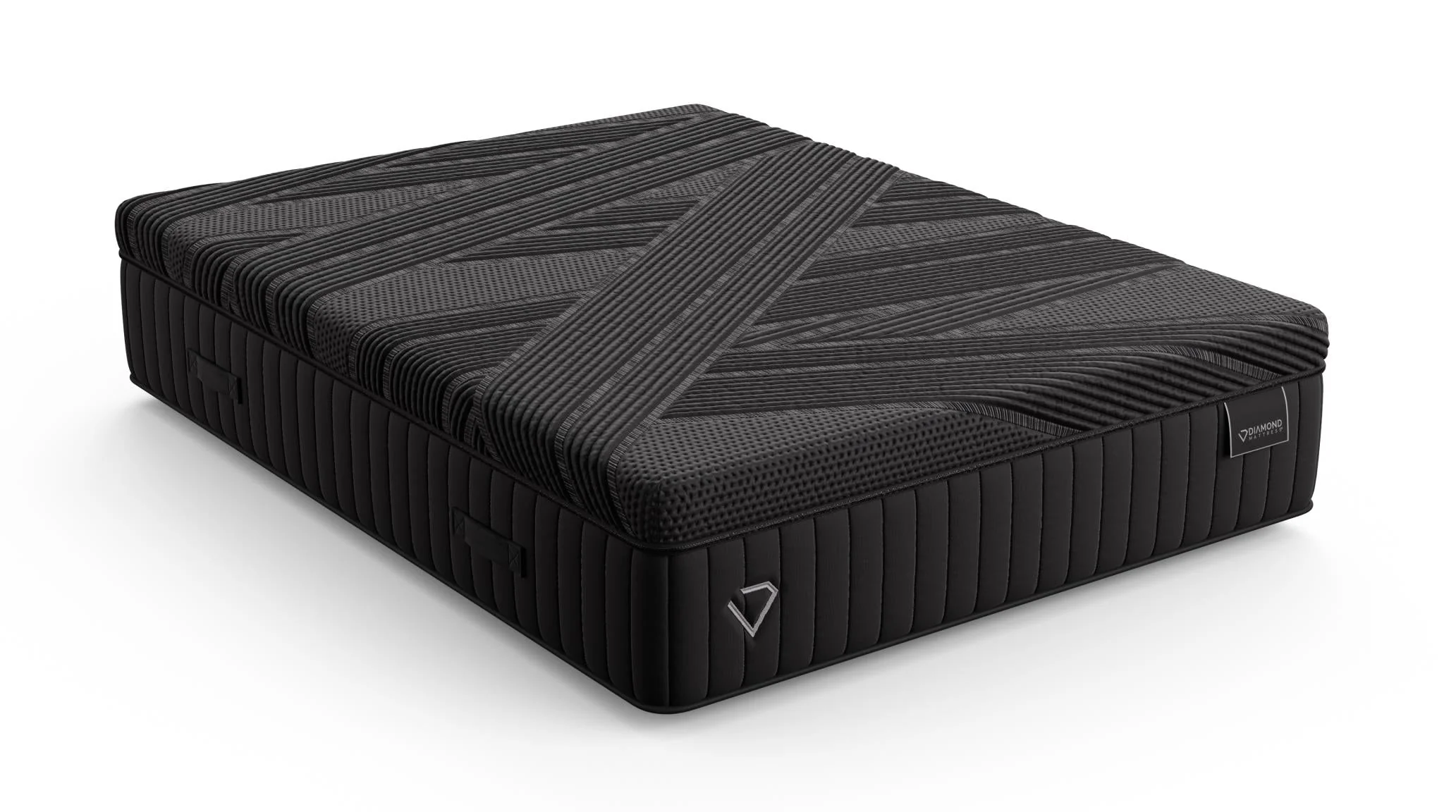 Black Diamond Summit Hybrid 15" Firm Black Queen Mattress - Image 3