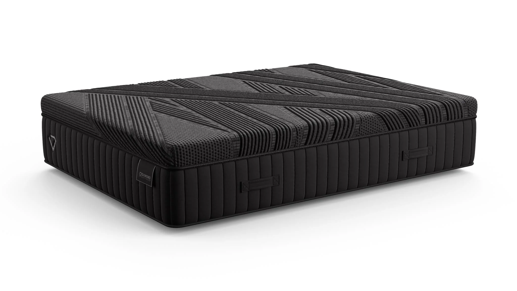 Black Diamond Summit Hybrid 15" Firm Black Twin Mattress - Image 6