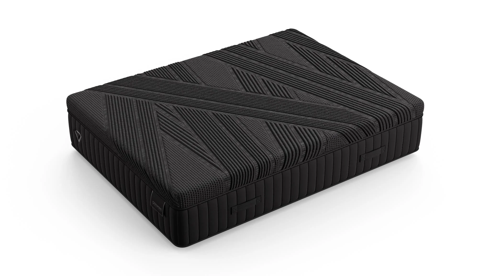 Black Diamond Summit Hybrid 15" Medium Black Queen Mattress - Image 7