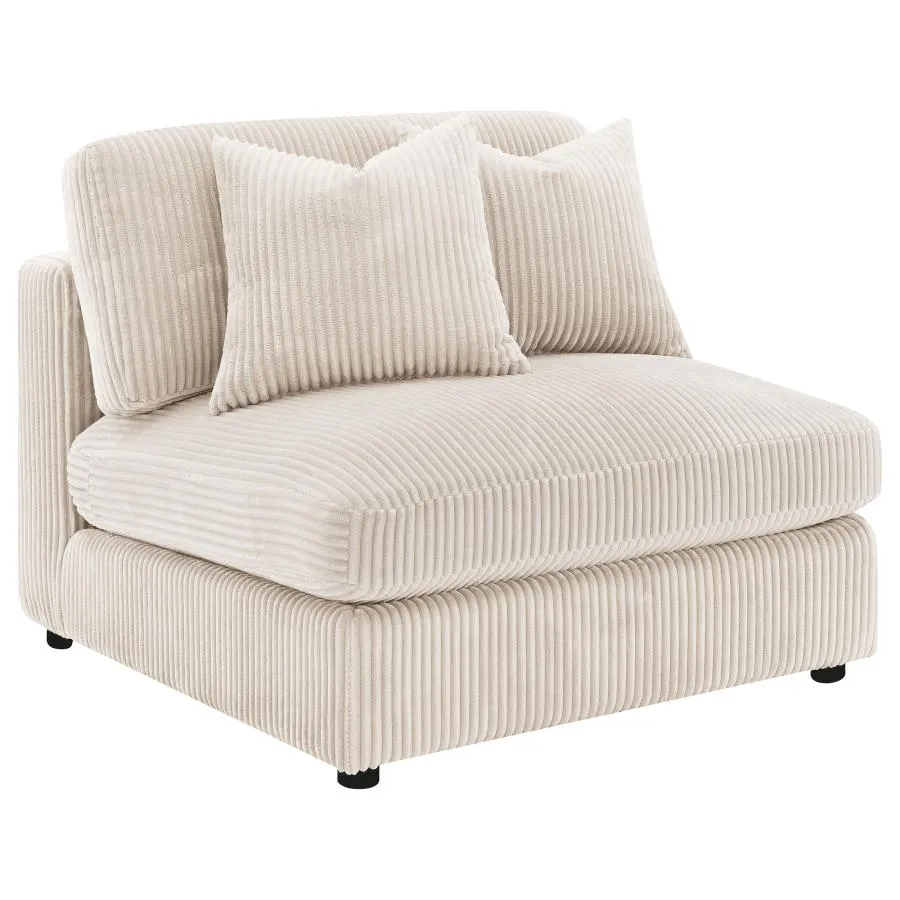 Blaine Sand 3-Piece Upholstered Reversible Chaise Sectional - Image 10