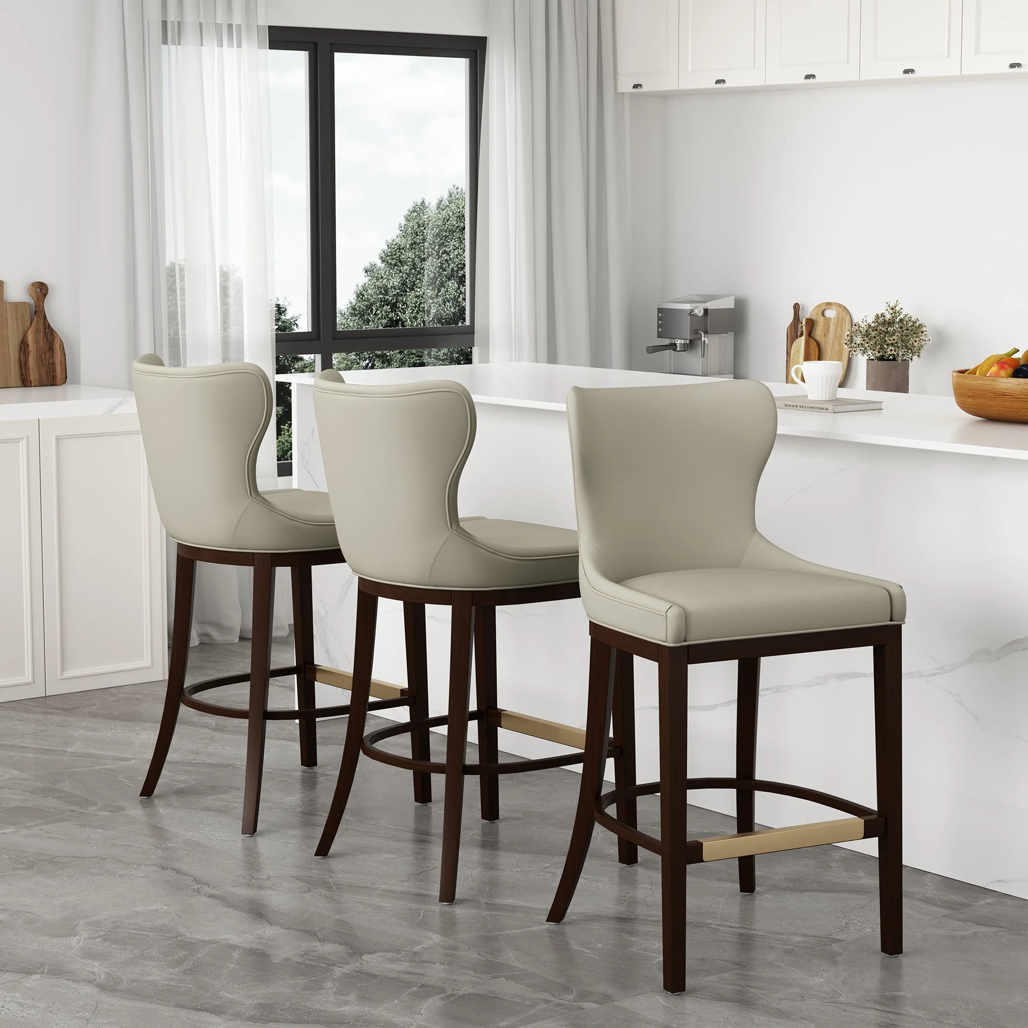 Blair Barstool in Stone - Image 11