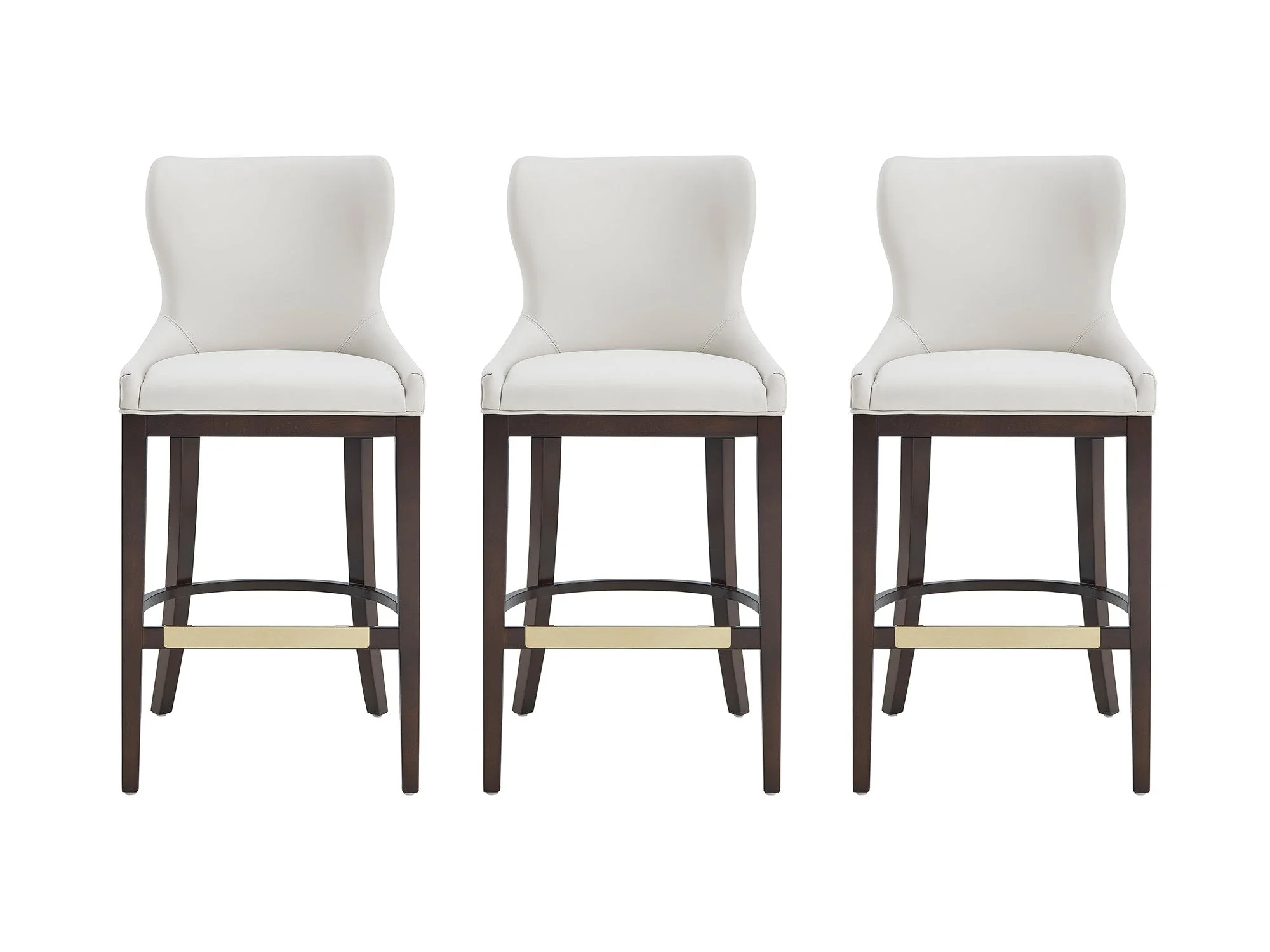 Blair Barstool in White (set of 3)