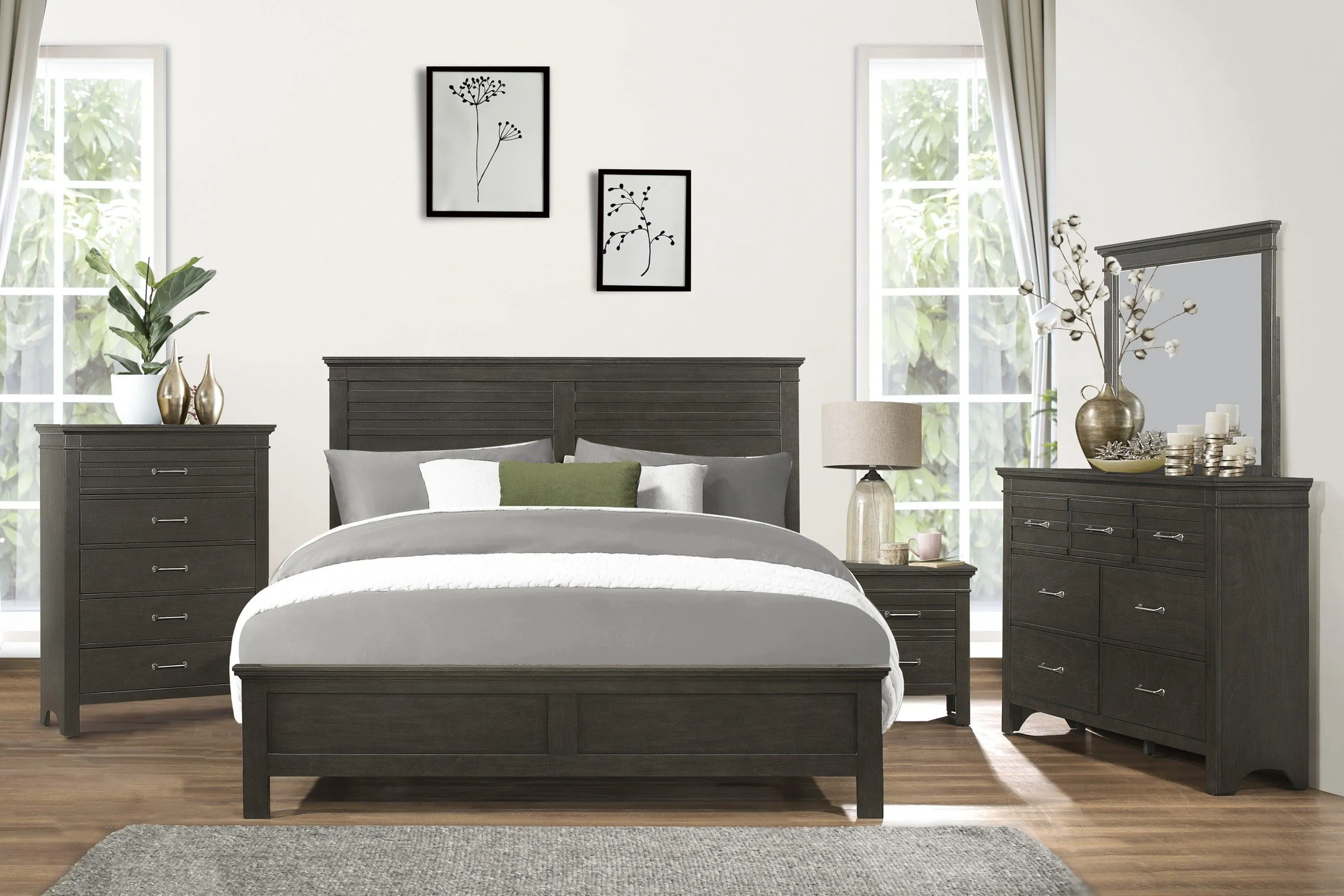 Blaire Farm Charcoal Gray Dresser - Image 2