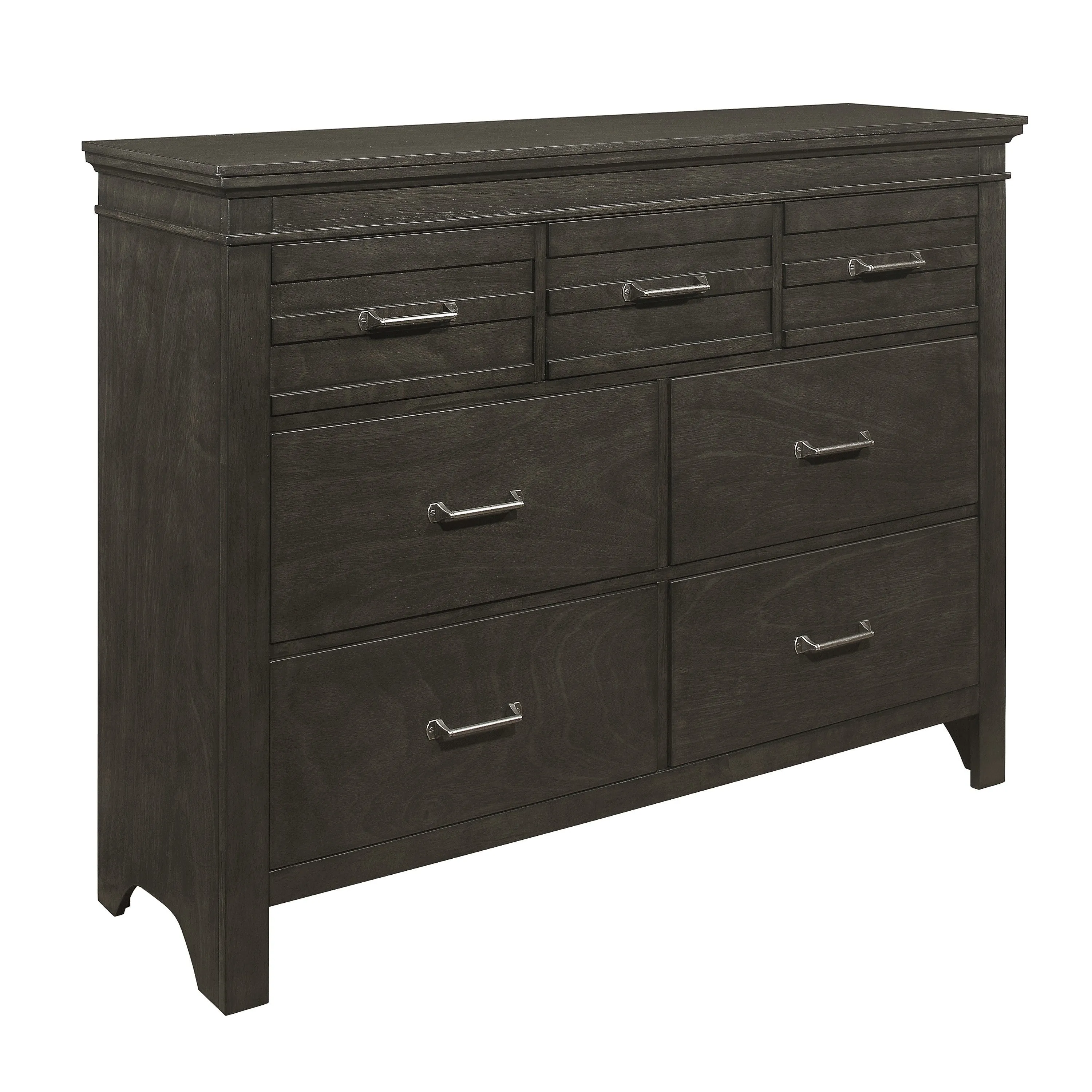 Blaire Farm Charcoal Gray Panel Bedroom Set - Image 3