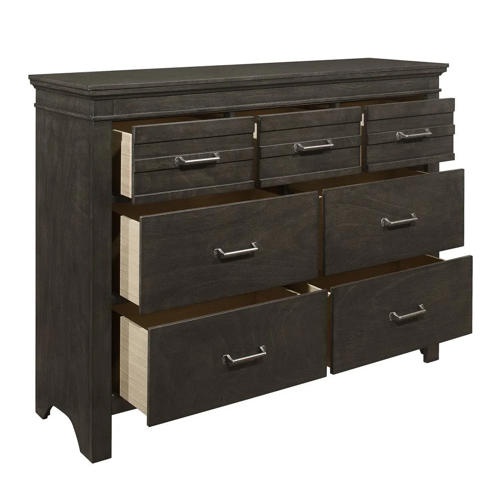 Blaire Farm Charcoal Gray Panel Bedroom Set - Image 8