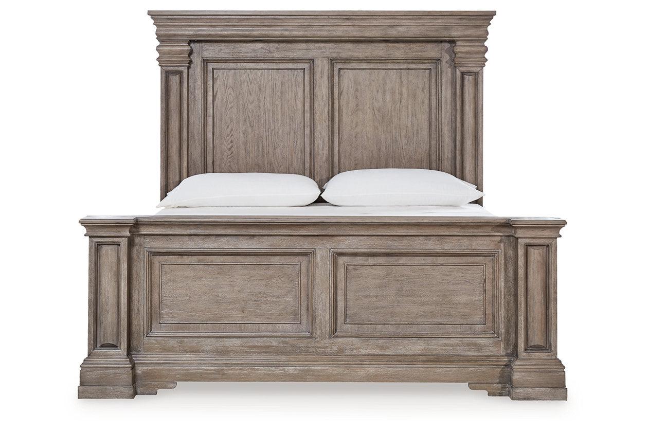 Blairhurst Light Grayish Brown King Panel Bed - Image 3